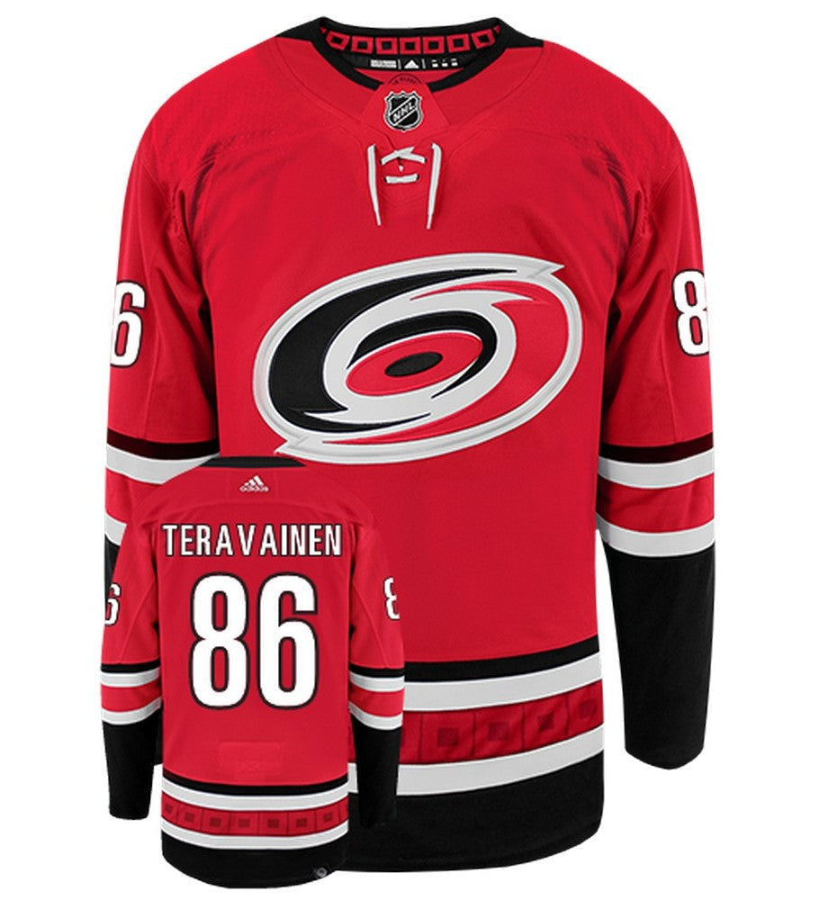 Teuvo Teravainen Carolina Hurricanes Adidas Primegreen Authentic NHL Hockey Jersey - vstockx