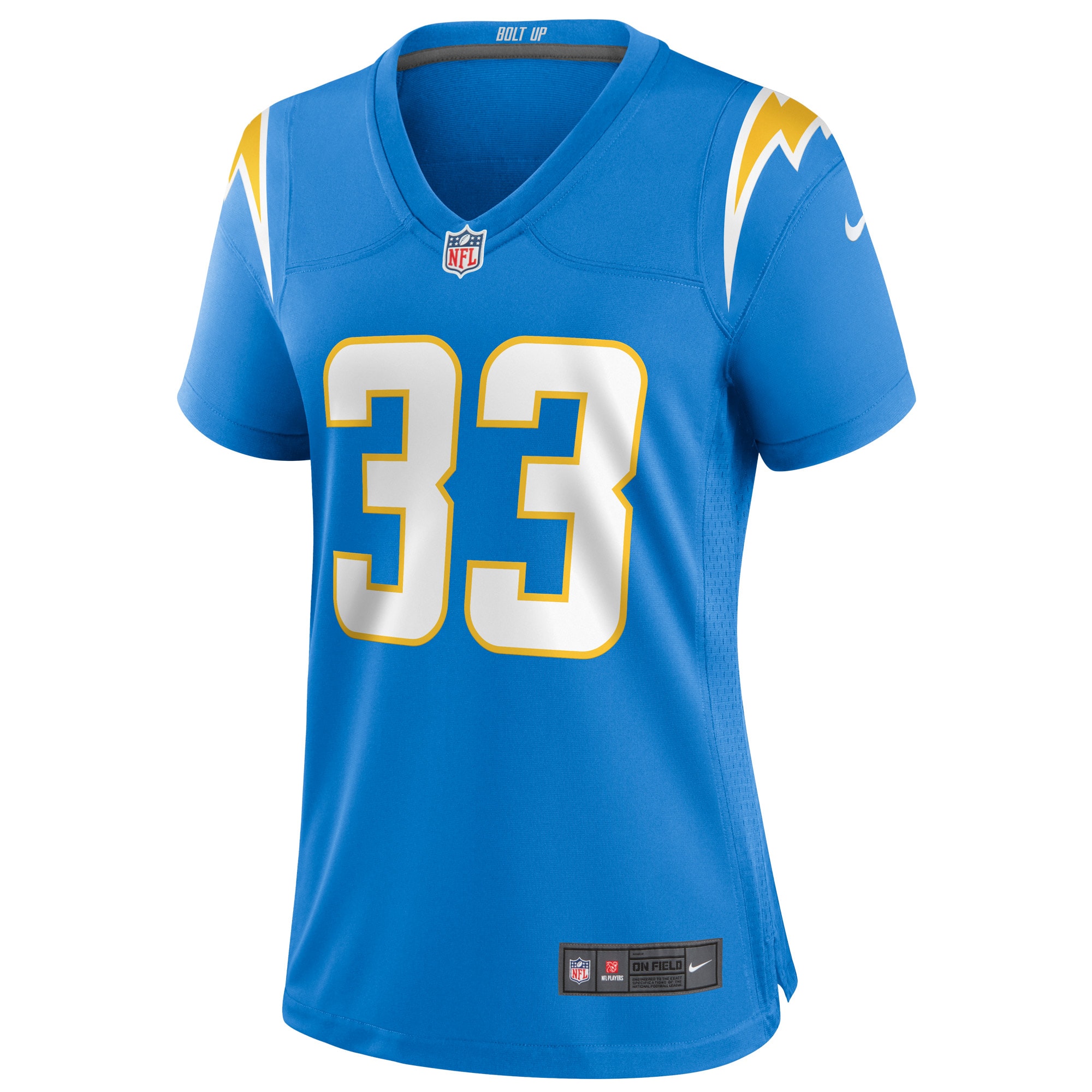 Derwin James Los Angeles Chargers Nike Women's Game Jersey - Powder Blue - vstockx