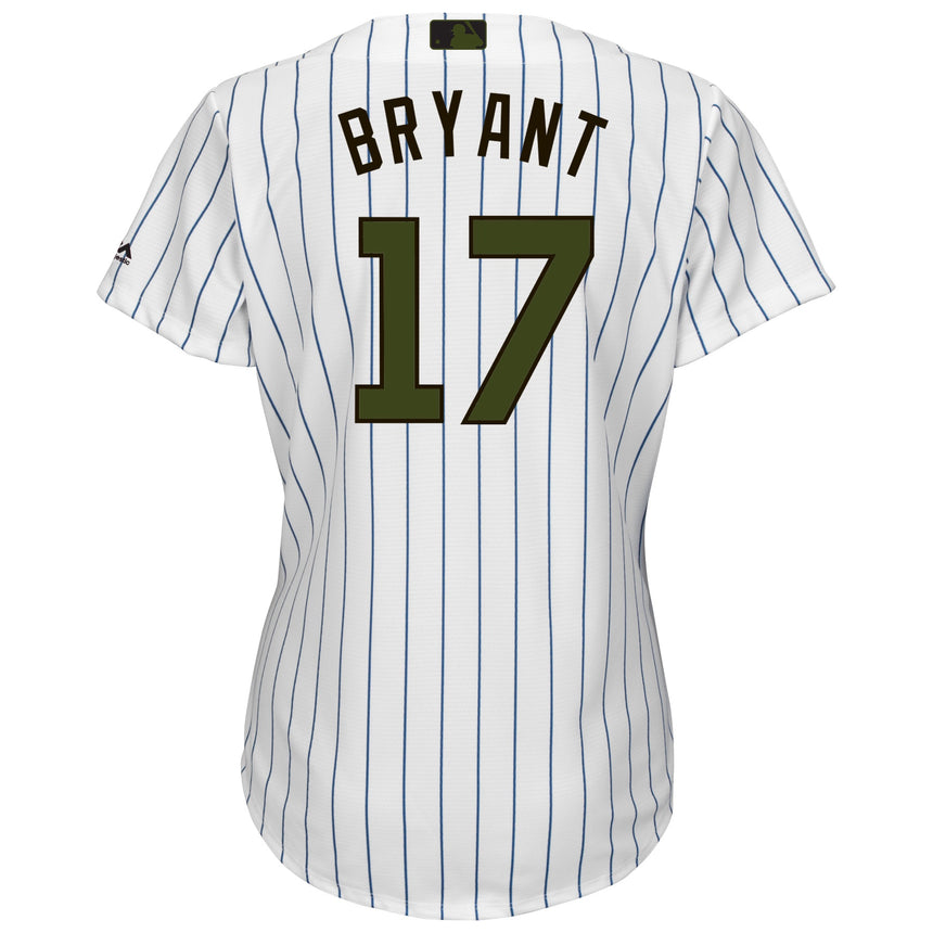 Women's Kris Bryant Chicago Cubs 2018 Memorial Day Home Cool Base Jersey - vstockx