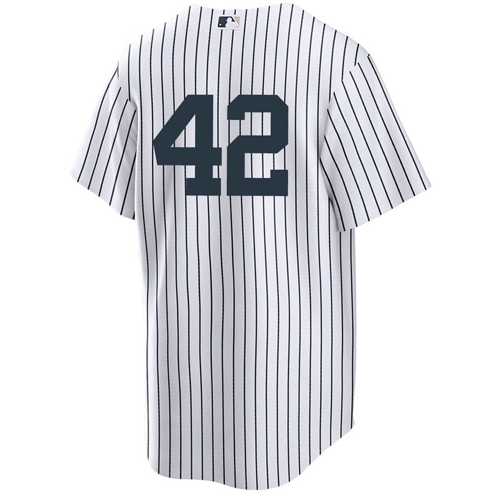 Youth New York Yankees Mariano Rivera Replica Home Jersey - White - vstockx
