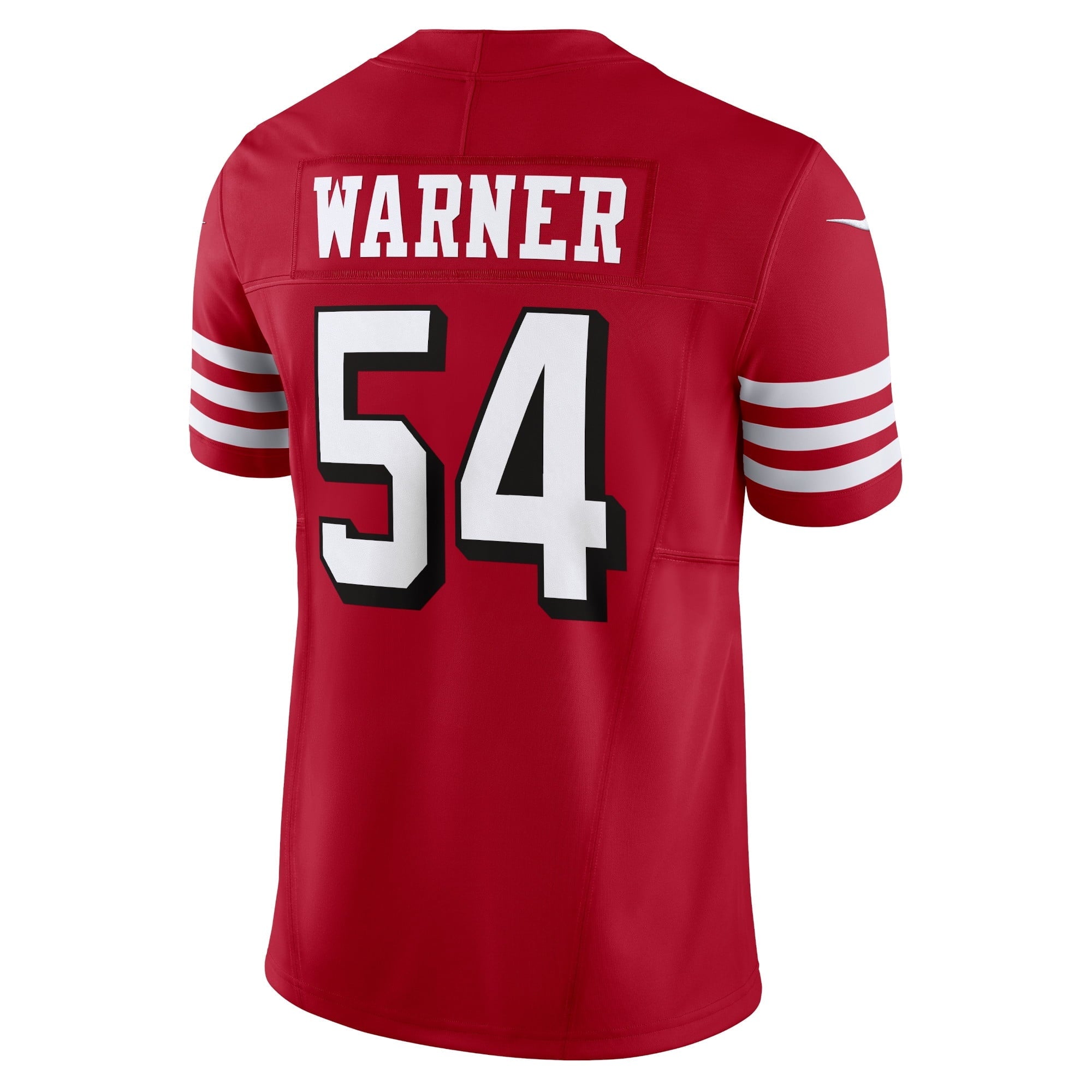 Men's Nike Fred Warner Scarlet San Francisco 49ers Vapor F.U.S.E. Limited Jersey - vstockx