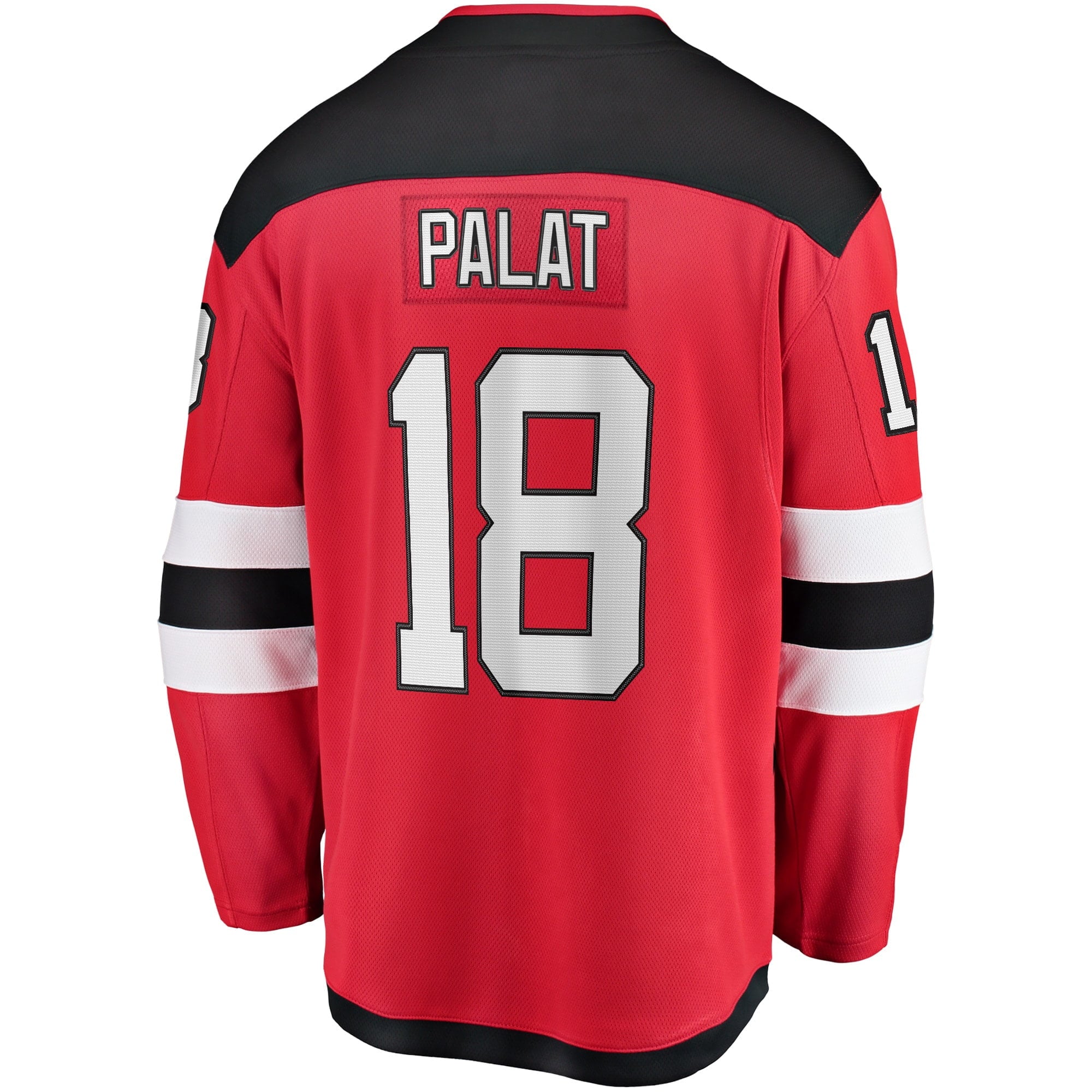 Men's Fanatics Branded Ondrej Palat Red New Jersey Devils Home Breakaway Player Jersey - vstockx