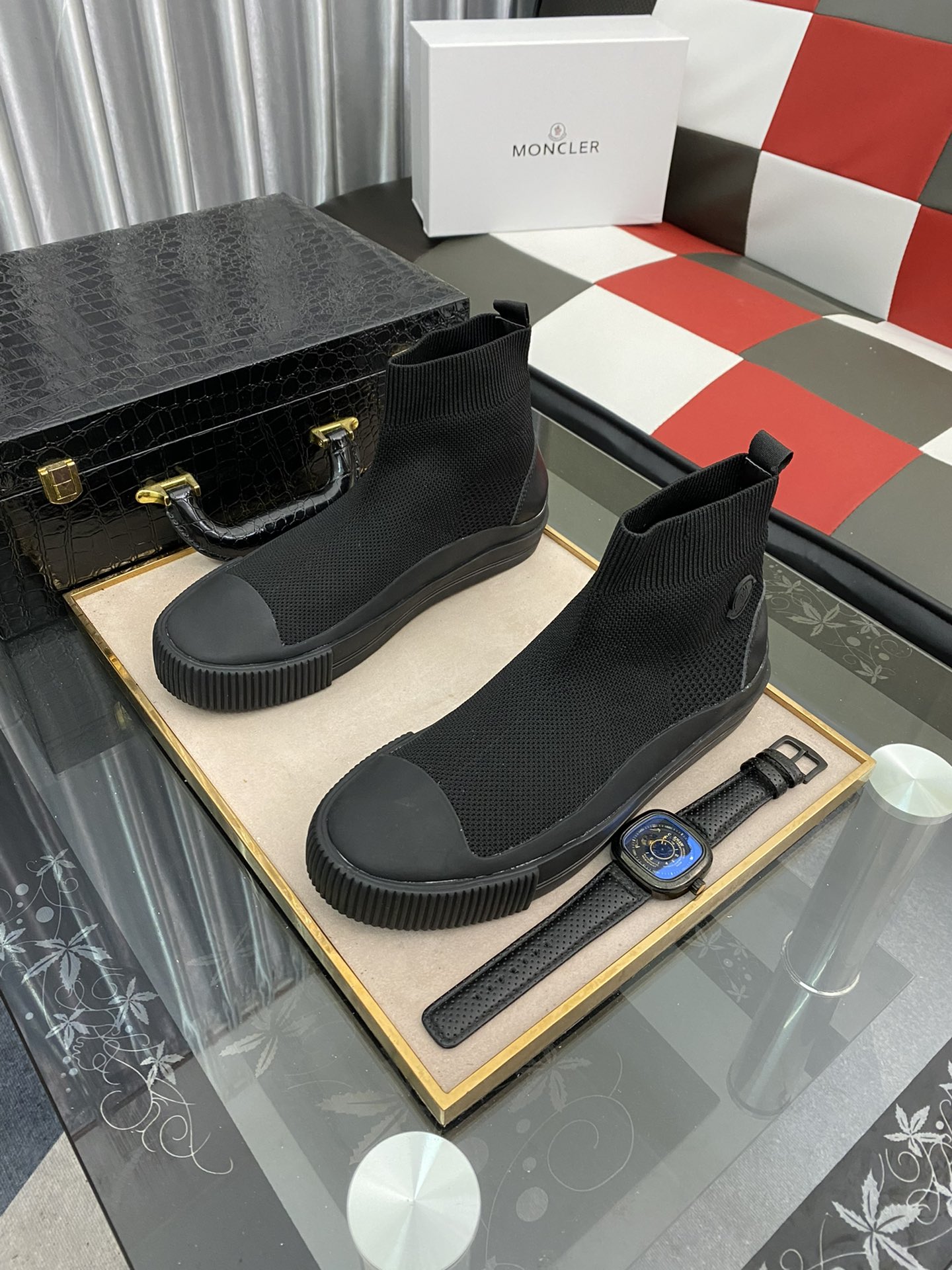 Moncler Socks Sneaker 1 - vstockx