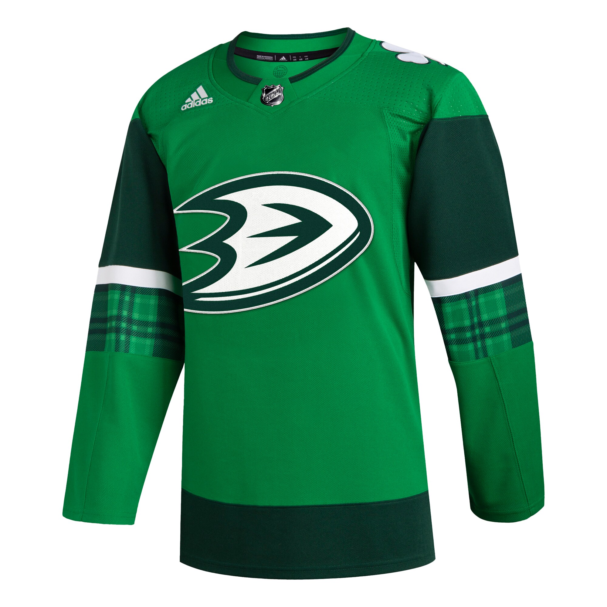 Anaheim Ducks adidas 2023 St. Patrick's Day Primegreen Authentic Jersey - Kelly Green - vstockx