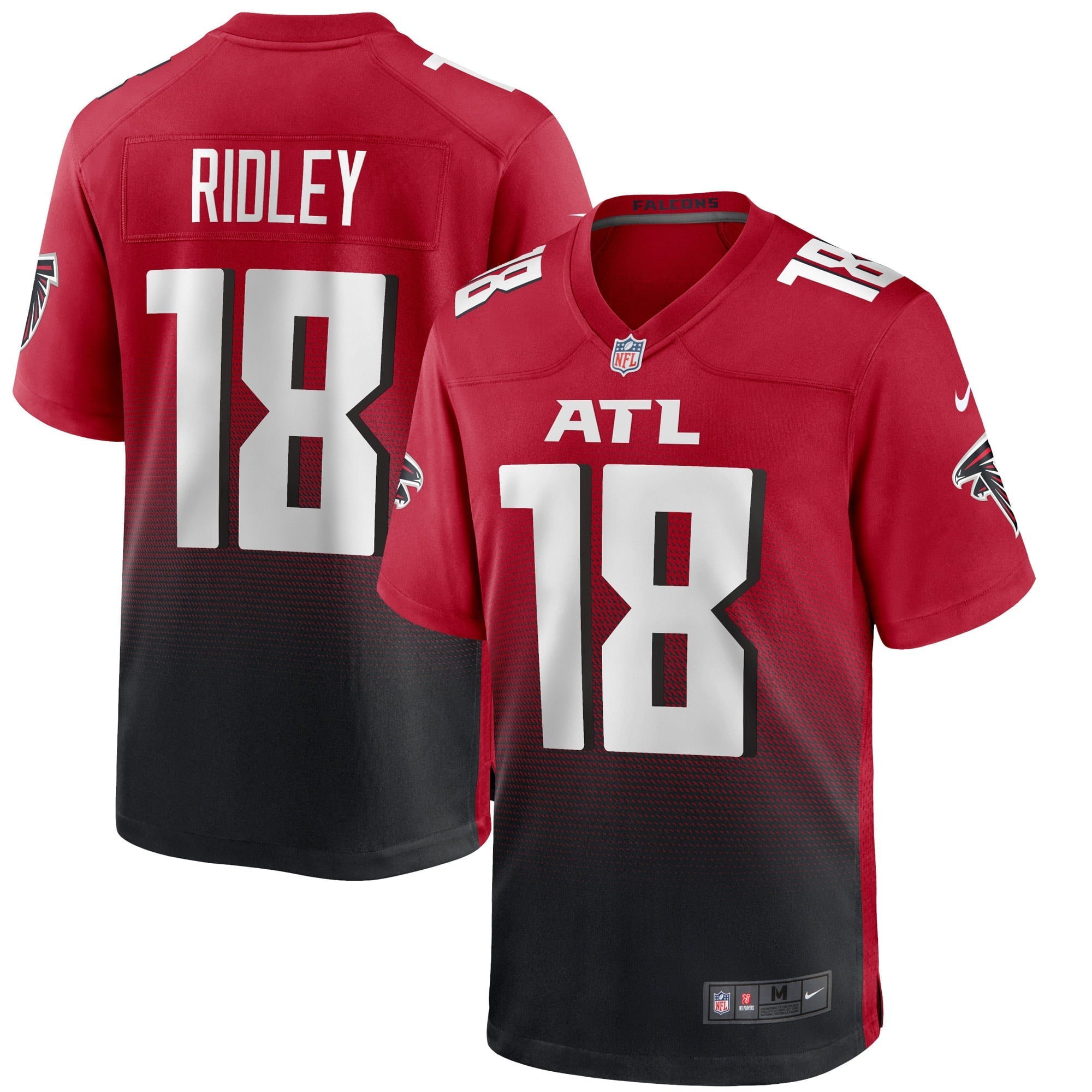 Men's Nike Calvin Ridley Red Atlanta Falcons 2nd Alternate Game Jersey - vstockx