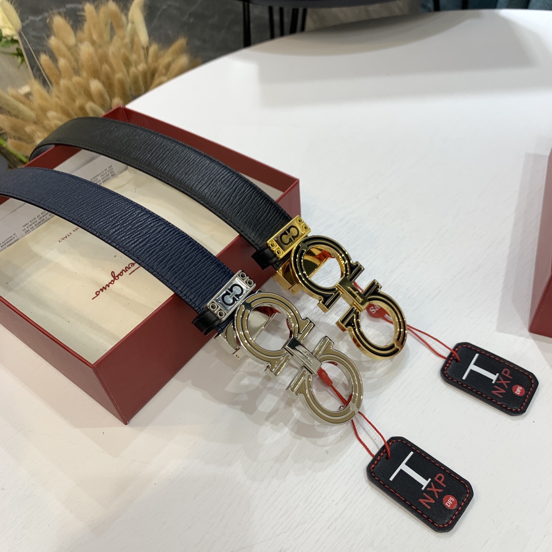 Streetwear Belt Ferragamo 319584 size:3.5cm - vstockx