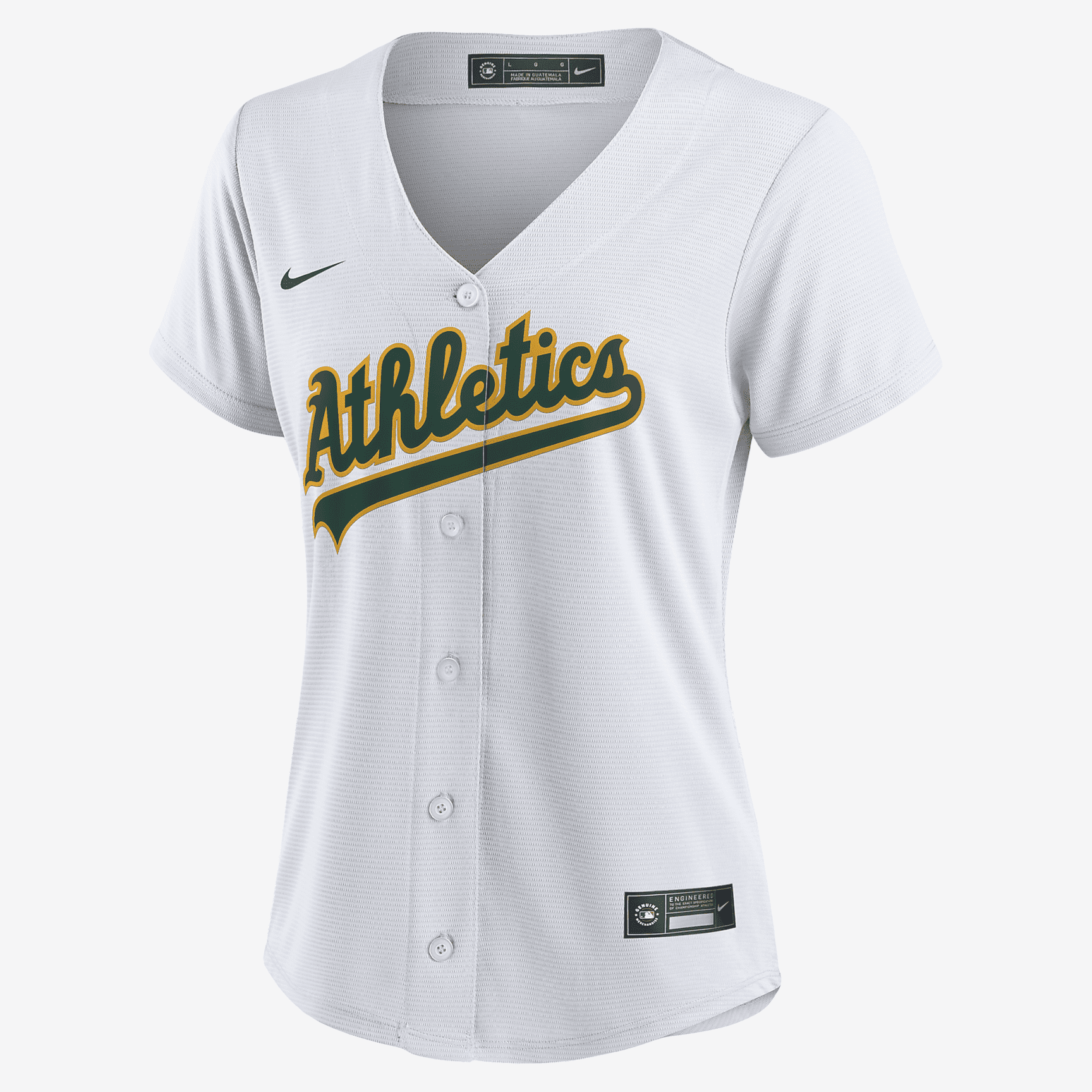 MLB Oakland Athletics (Khris Davis) Women's Replica Baseball Jersey - White - vstockx