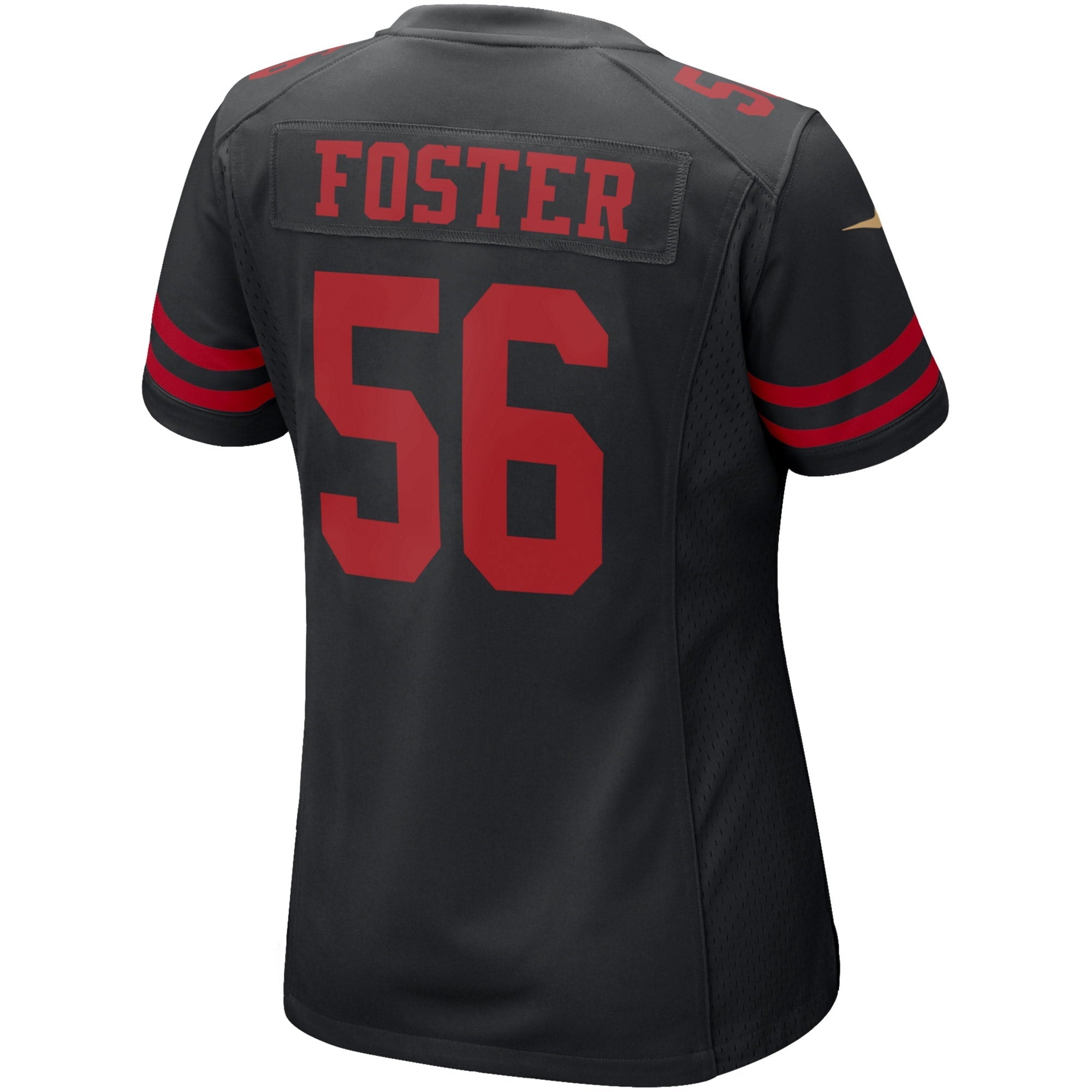 Women's Nike Reuben Foster Black San Francisco 49ers Game Jersey - vstockx
