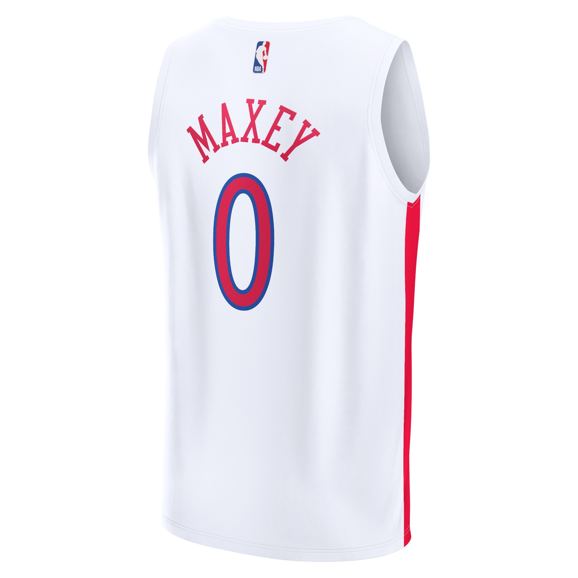 Tyrese Maxey Philadelphia 76ers Fanatics Branded 2022/23 Fastbreak Jersey - City Edition - White - vstockx