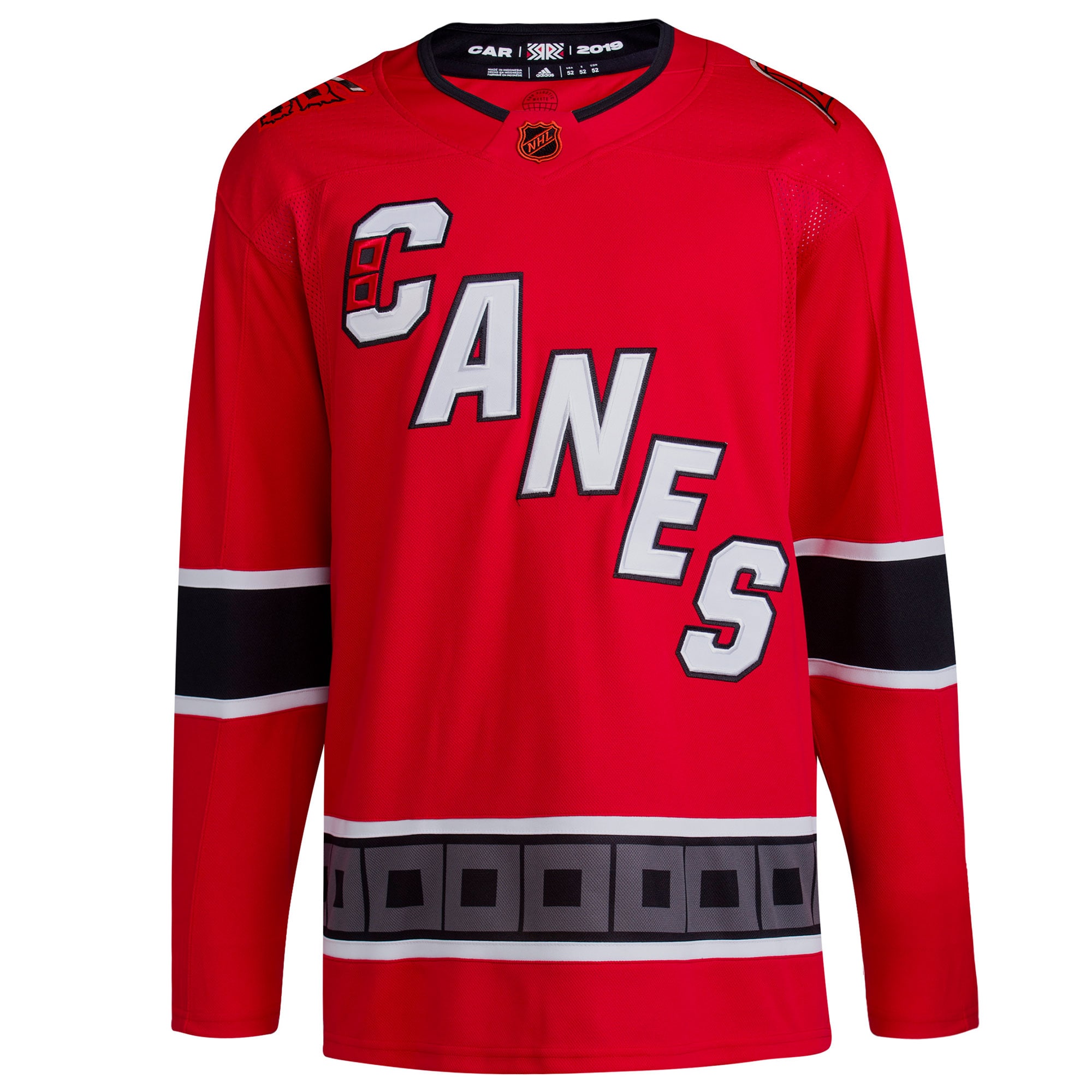 Carolina Hurricanes adidas Reverse Retro 2.0 Authentic Blank Jersey - Red - vstockx