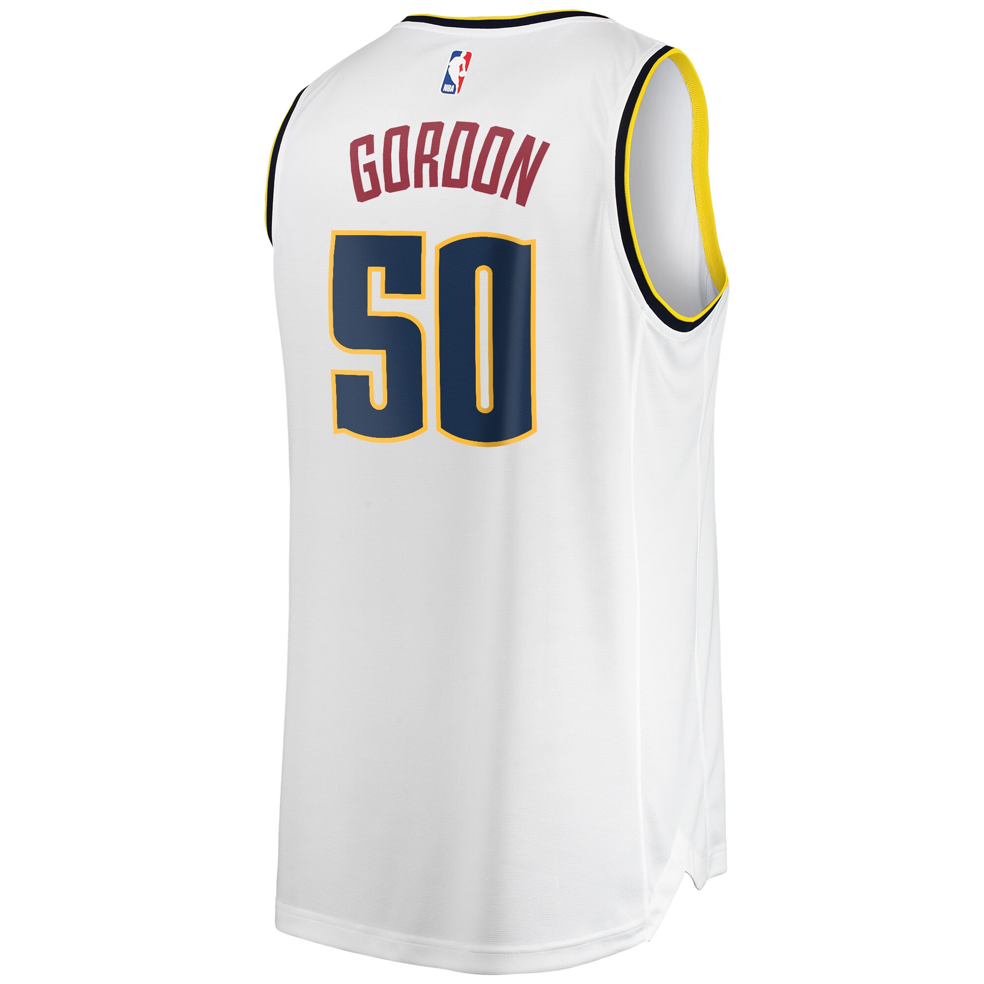 Aaron Gordon Denver Nuggets Fanatics Branded Youth White 2023 NBA Finals Champions Fast Break Player Jersey - Association Edition - vstockx