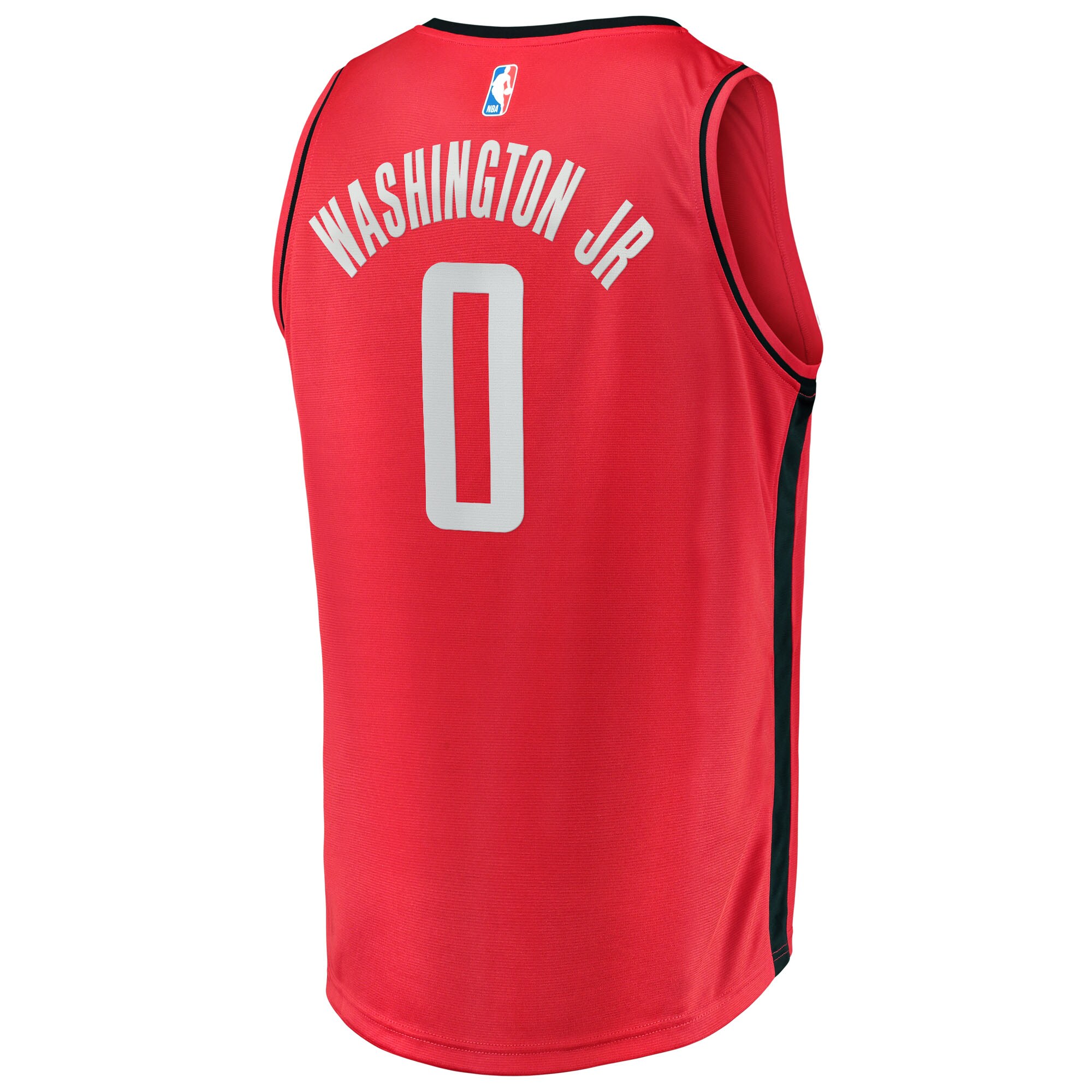 TyTy Washington Jr. Houston Rockets Fanatics Branded 2022 NBA Draft First Round Pick Fast Break Replica Player Jersey - Icon Edition - Red - vstockx