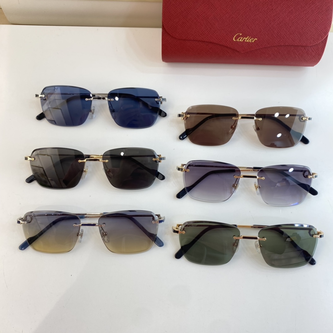 Sunglasses Cartier Premi��re de Cartier CT0343 size: 58-18 145 - vstockx