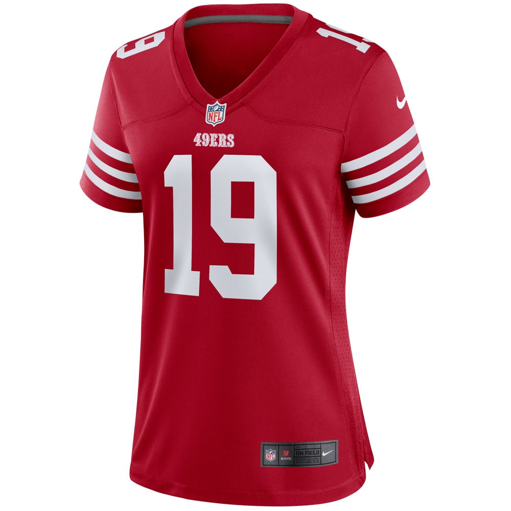 Women's San Francisco 49ers Deebo Samuel Player Game Jersey Scarlet - vstockx