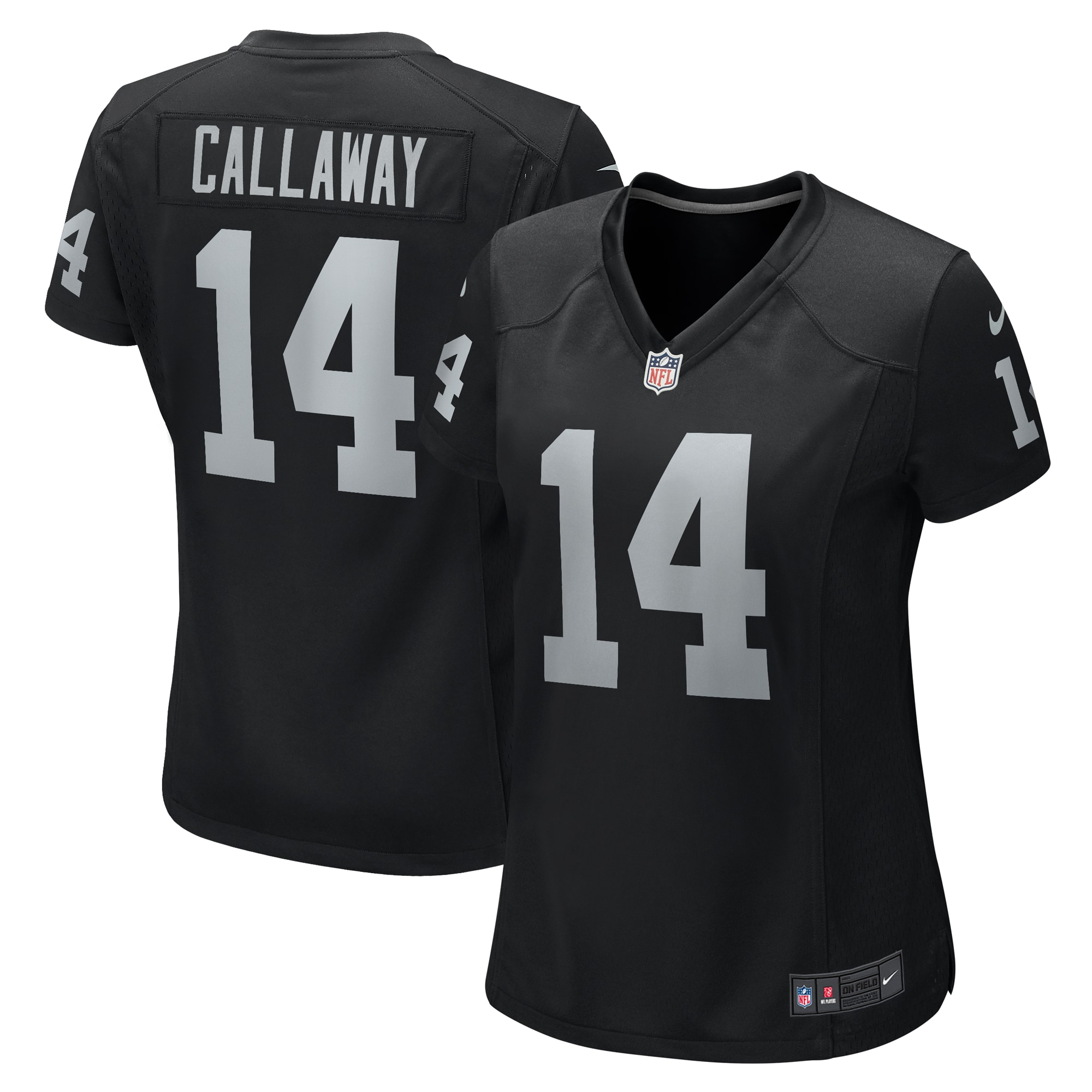 Marquez Callaway Las Vegas Raiders Nike Women's Team Game Jersey - Black - vstockx