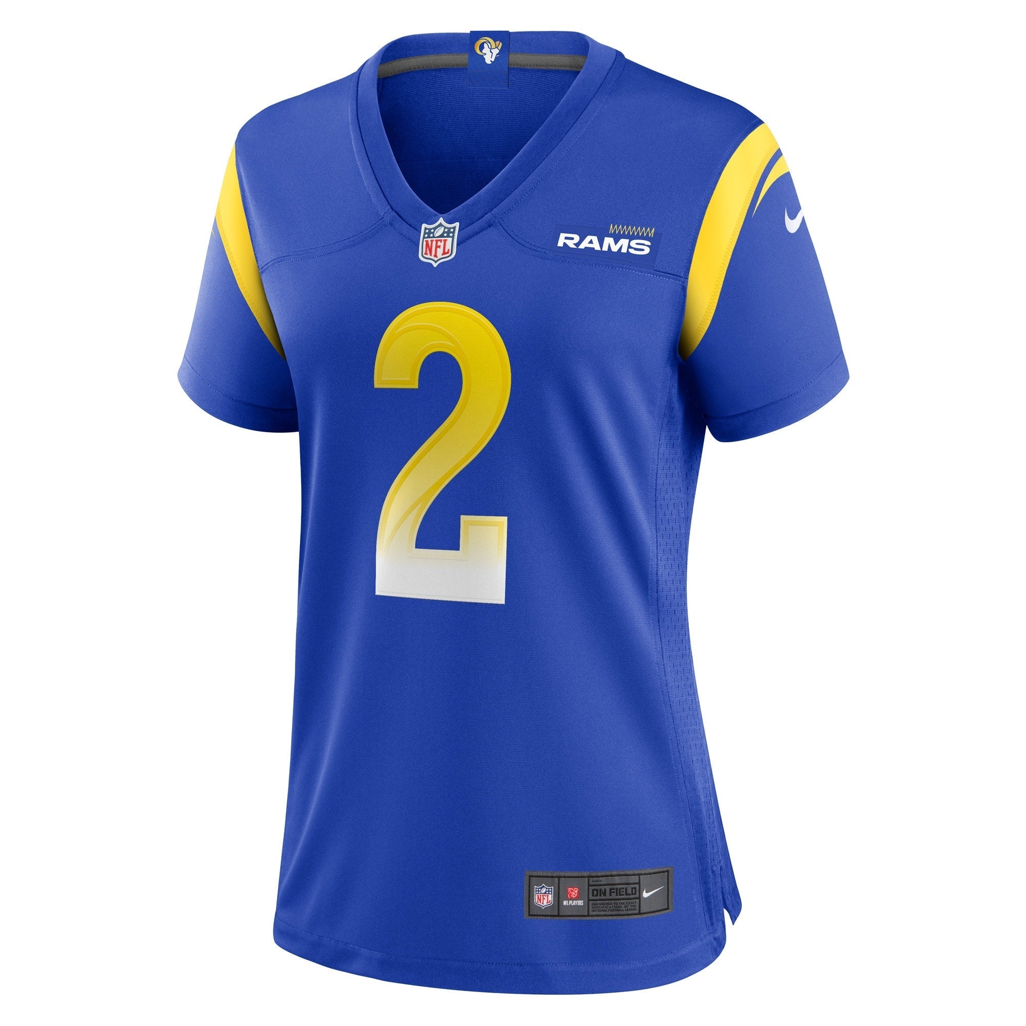 Women's Nike Troy Hill Royal Los Angeles Rams Game Player Jersey - vstockx