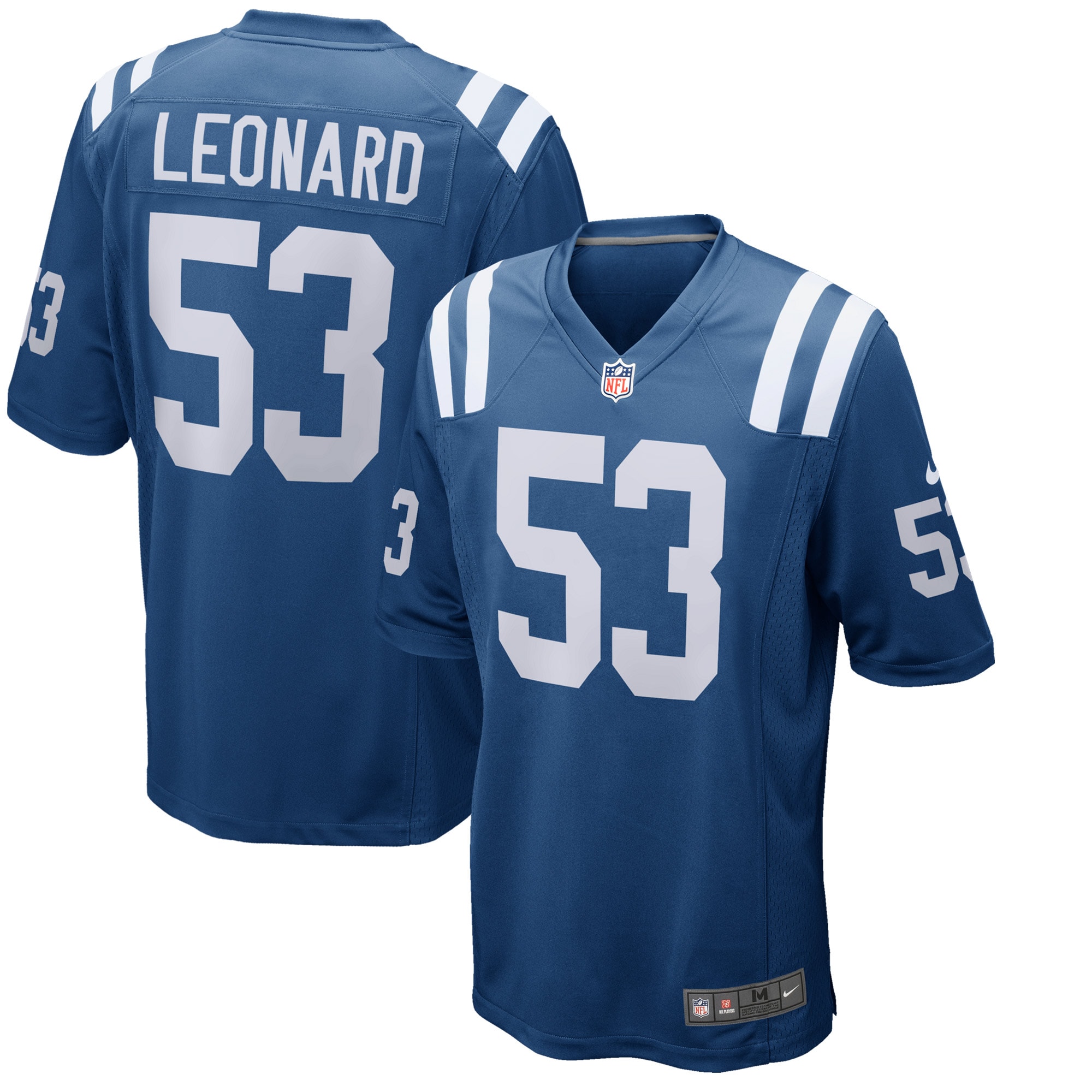 Darius Leonard Indianapolis Colts Nike Player Game Jersey - Royal - vstockx