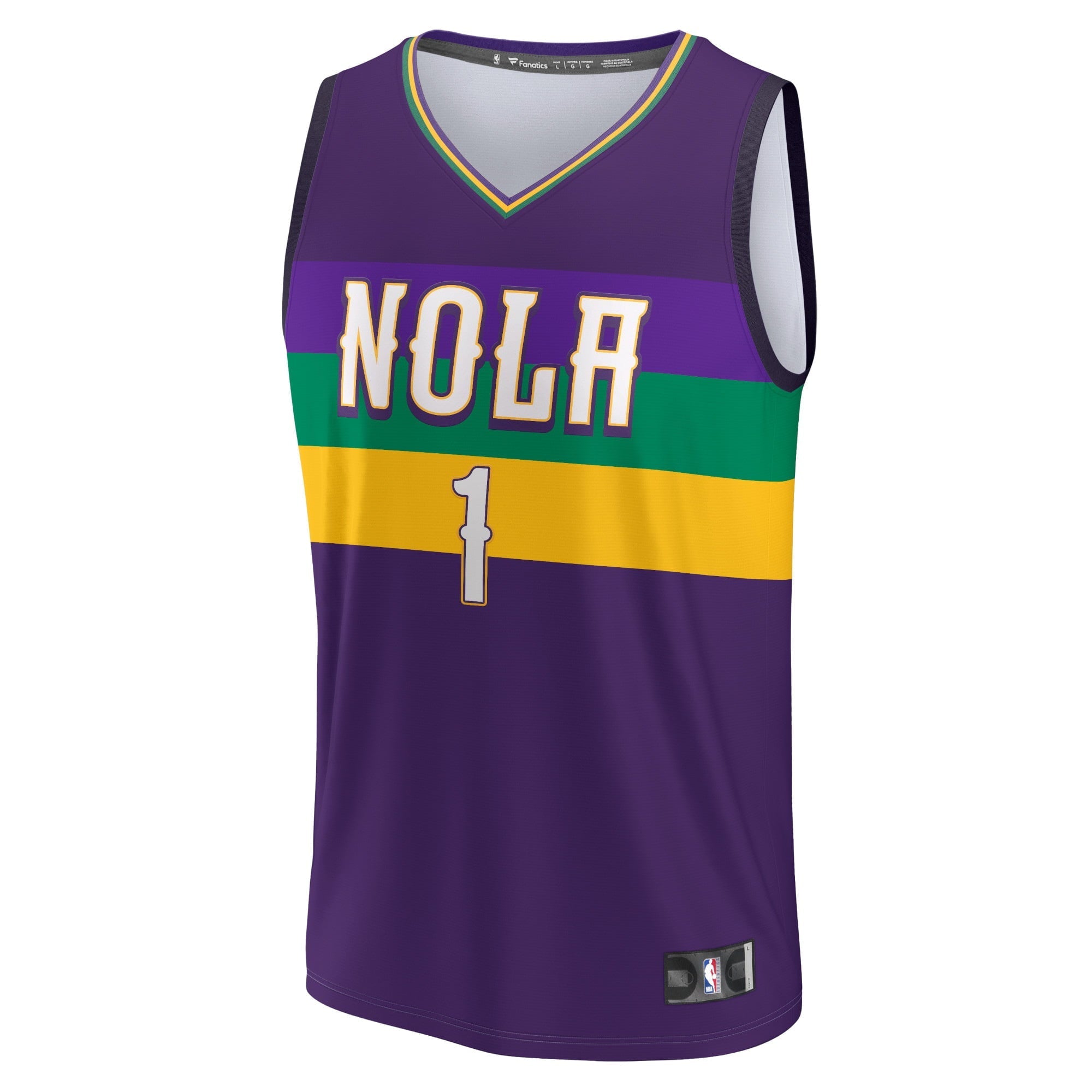Men's Fanatics Branded Zion Williamson Purple New Orleans Pelicans 2022/23 Fastbreak Jersey - City Edition - vstockx