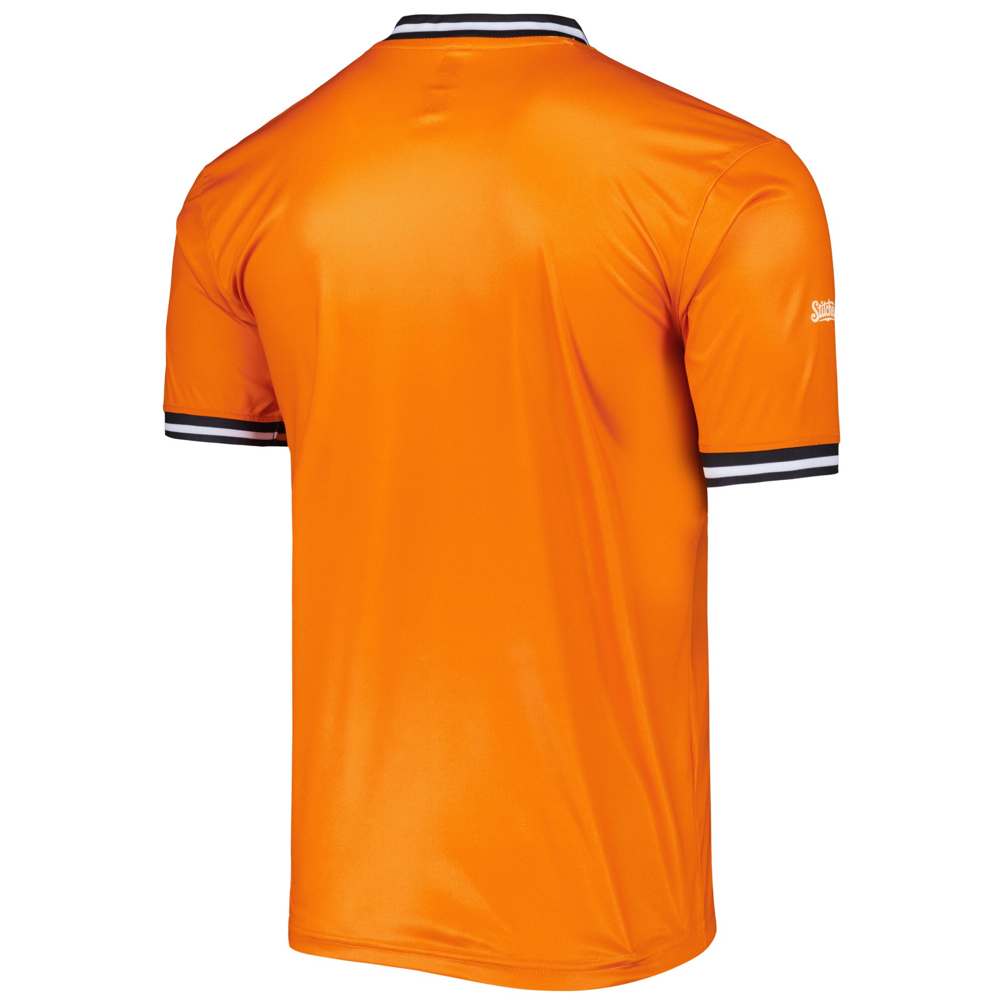 San Francisco Giants Stitches Cooperstown Collection Team Jersey - Orange - vstockx