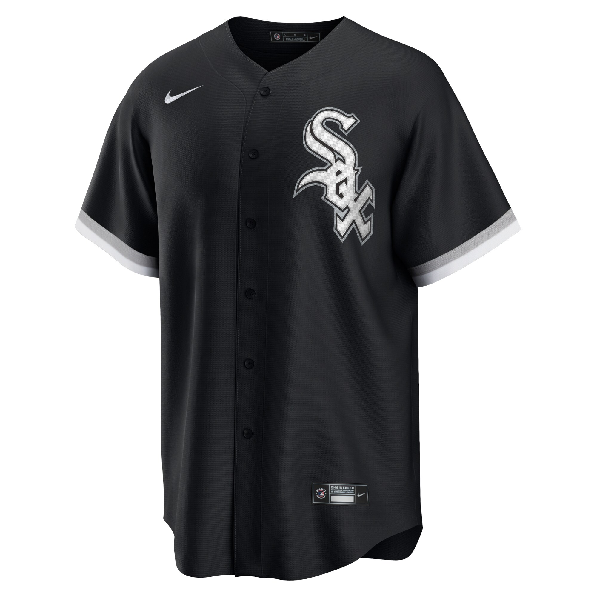 Chicago White Sox Nike Alternate Replica Team Jersey - Black - vstockx