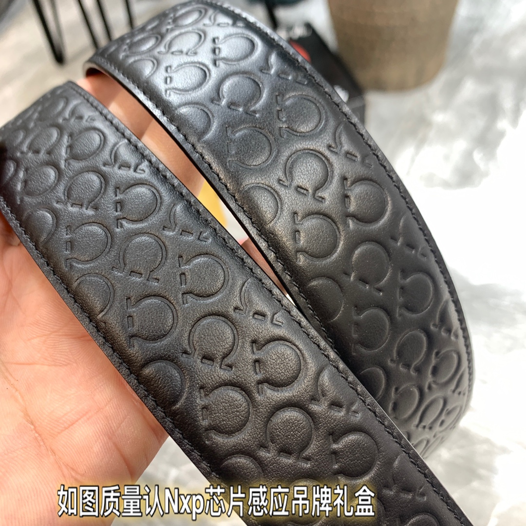 Streetwear Belt Ferragamo 319396 size:3.5cm - vstockx