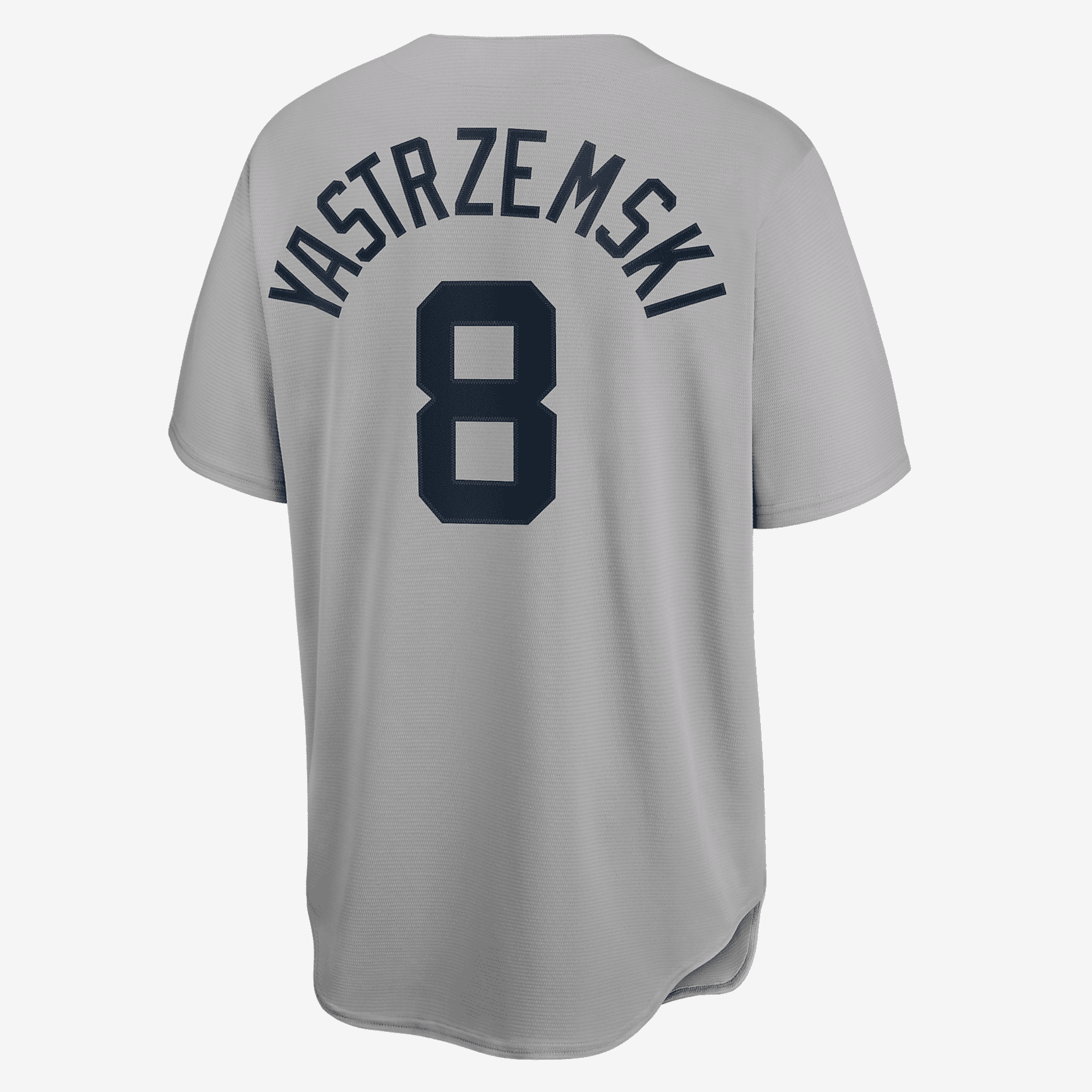 MLB Boston Red Sox (Carl Yastrzemski) Men's Cooperstown Baseball Jersey - Atmosphere Grey - vstockx