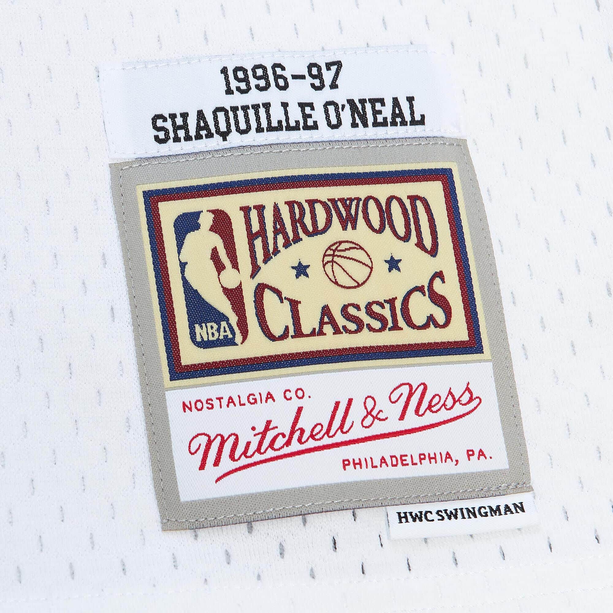 Cracked Cement Swingman Shaquille O'Neal Los Angeles Lakers 1996-97 Jersey - vstockx