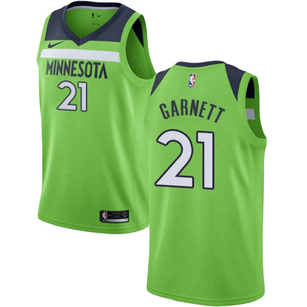 Men's Minnesota Timberwolves Kevin Garnett Statement Edition Jersey - Green - vstockx