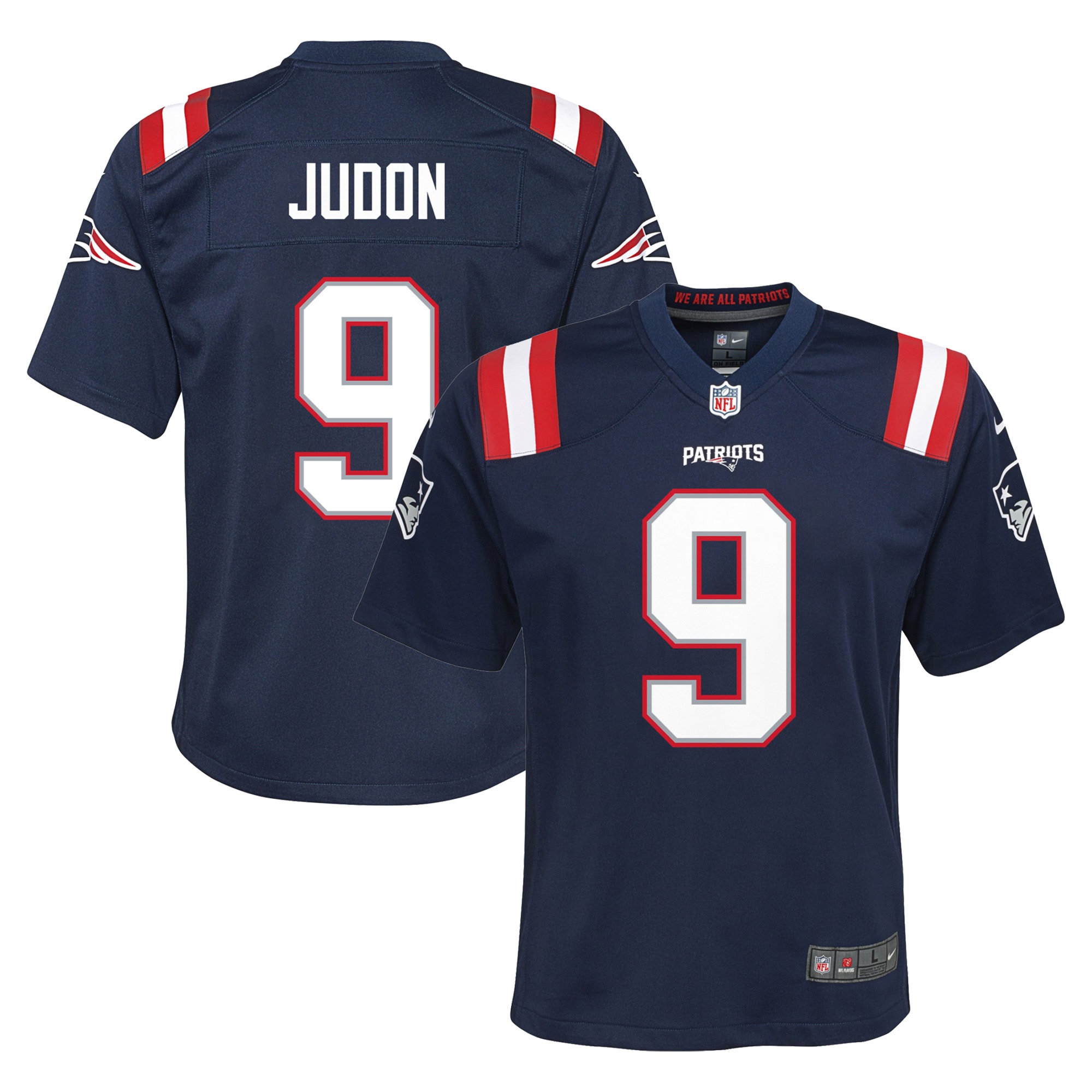 Matthew Judon New England Patriots Nike Youth Game Jersey - Navy - vstockx