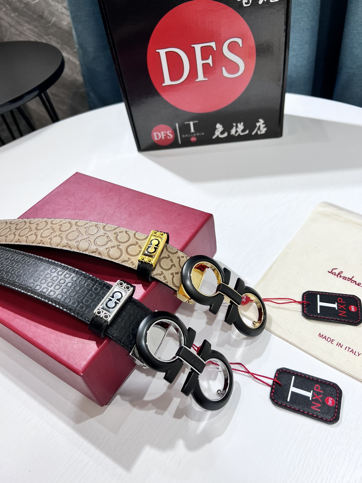 Streetwear Belt Ferragamo 319558 size:3.5cm - vstockx