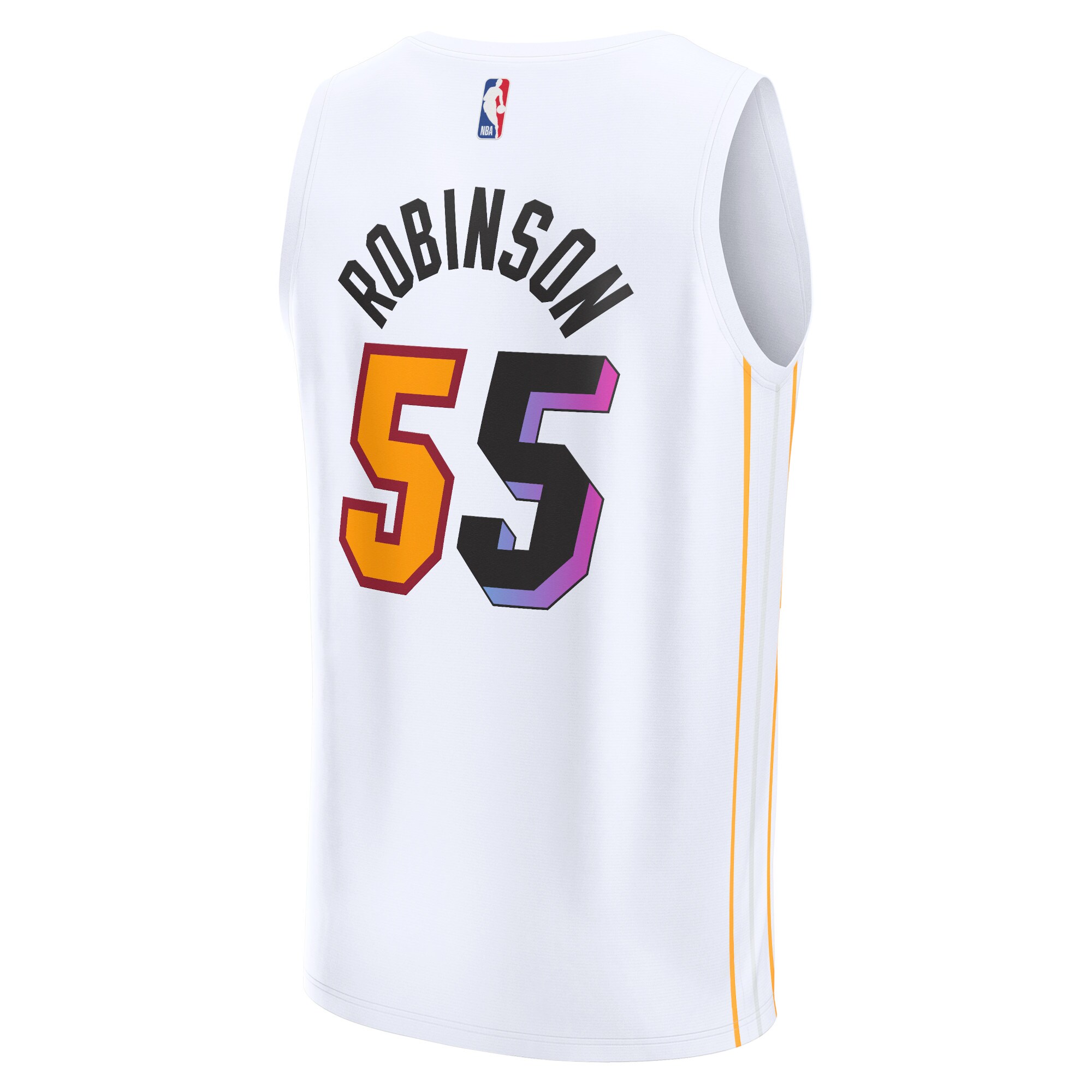 Duncan Robinson Miami Heat Fanatics Branded 2022/23 Fastbreak Jersey - City Edition - White - vstockx