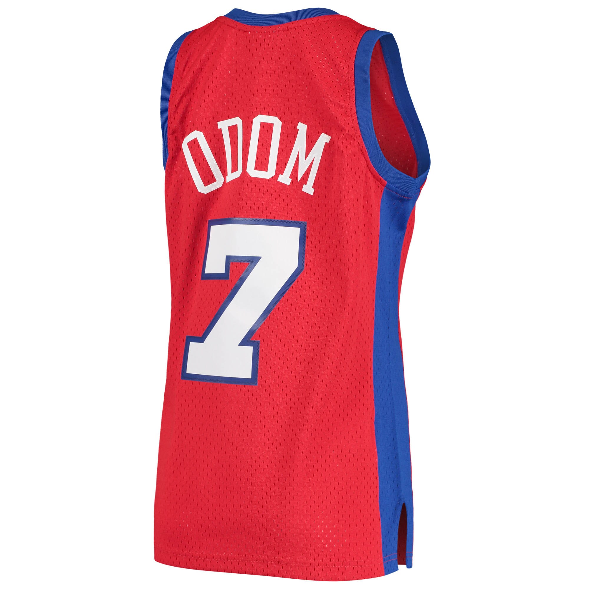 Lamar Odom LA Clippers Mitchell & Ness Hardwood Classics Swingman Jersey - Red - vstockx