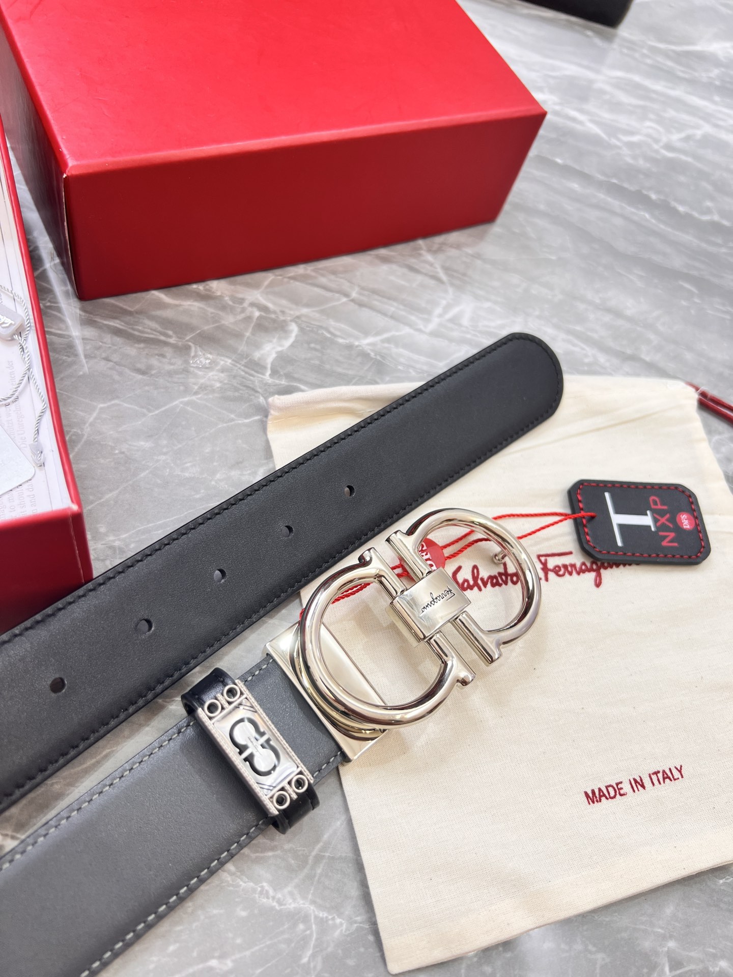 Streetwear Belt Ferragamo 319954 size:3.5cm - vstockx