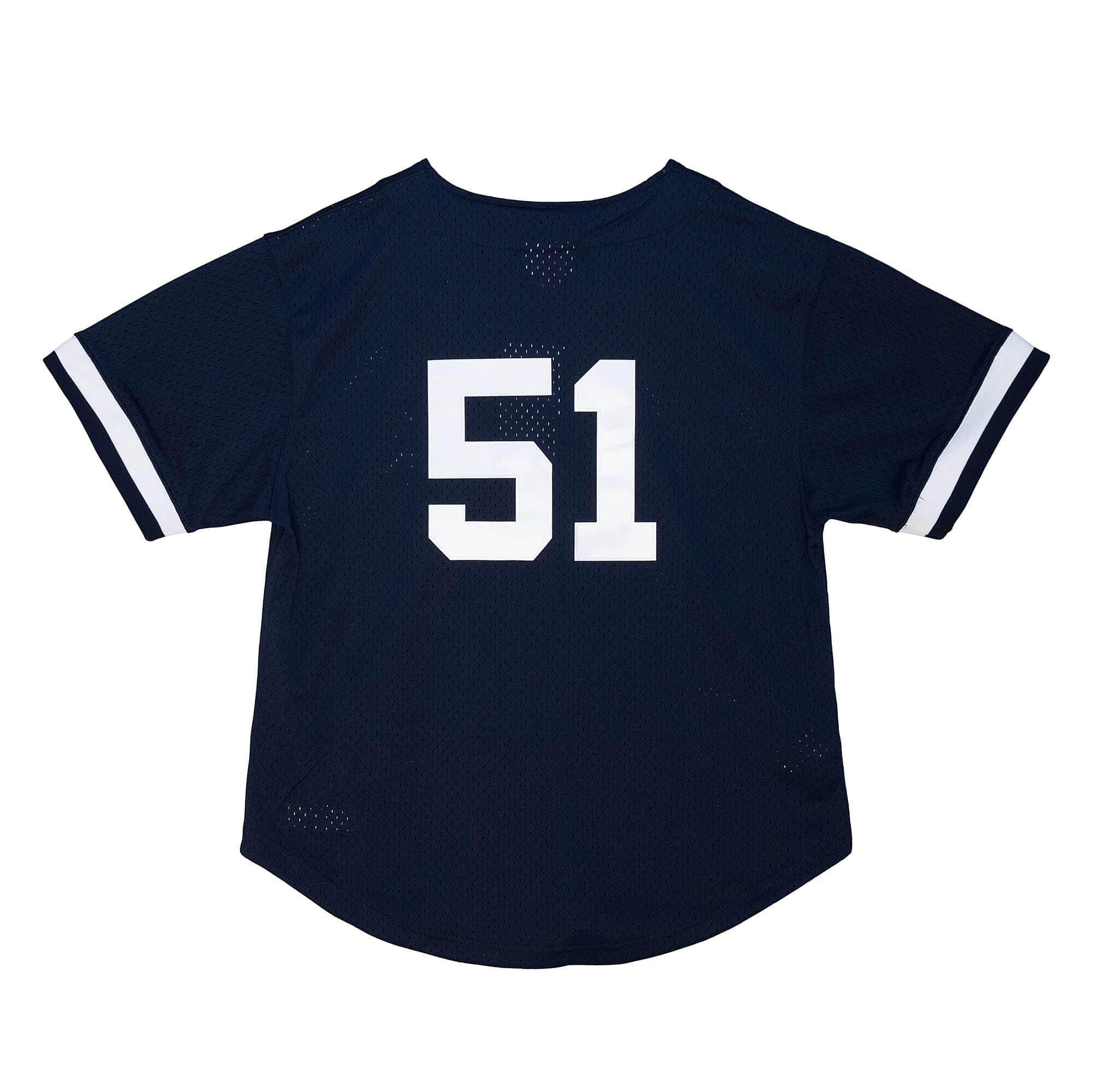 Authentic Bernie Williams New York Yankees 1998 Button Front Jersey - vstockx