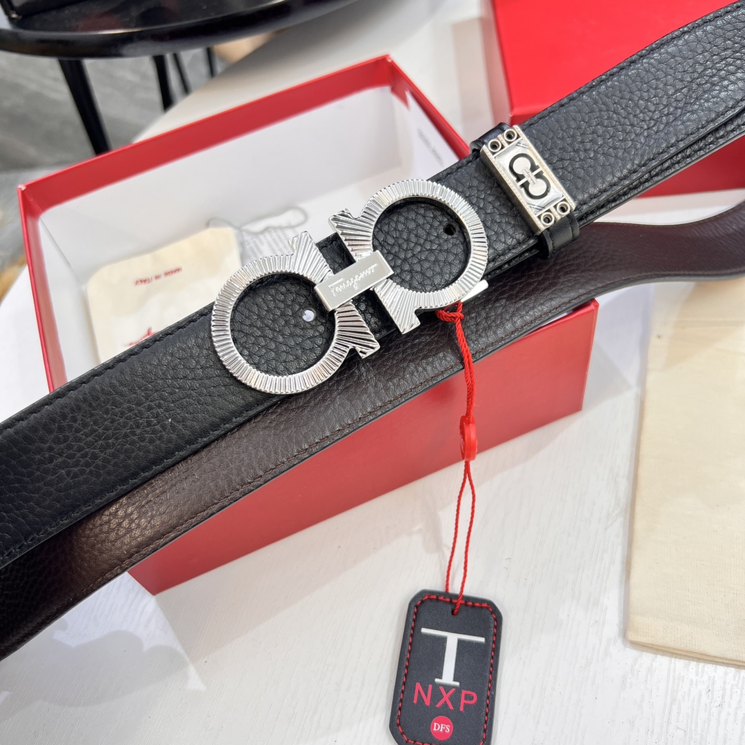 Streetwear Belt Ferragamo 319717 size:3.5cm - vstockx