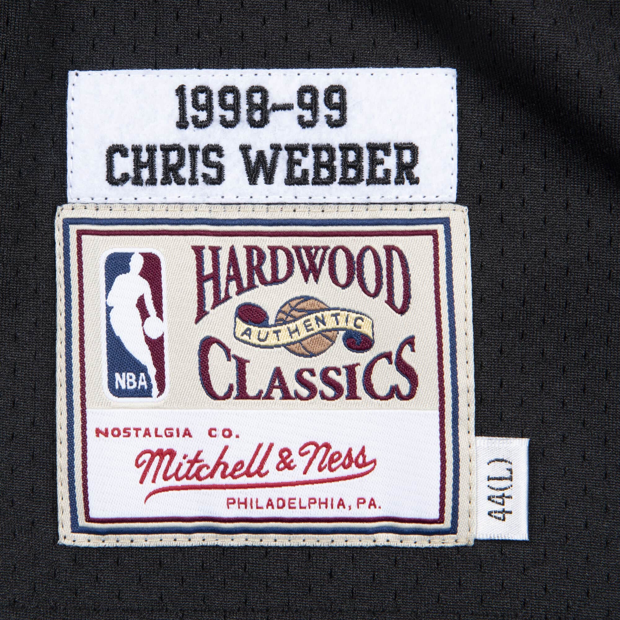 Authentic Jersey Sacramento Kings 1998-99 Chris Webber - vstockx