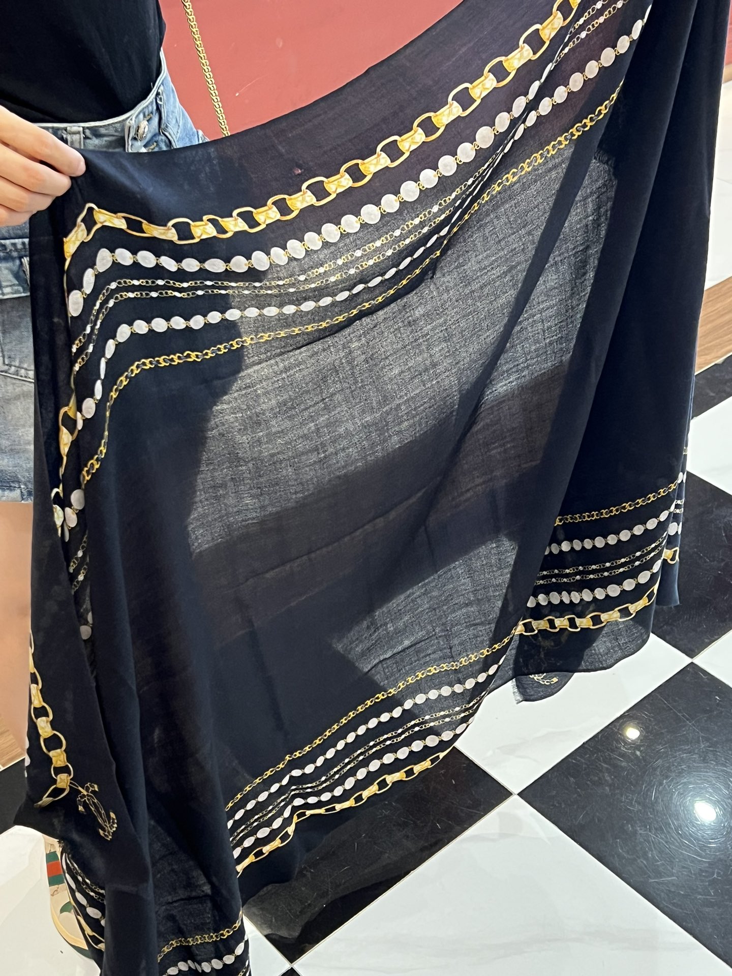 Streetwear Scarf CHANEL 328968 size:110*200cm - vstockx