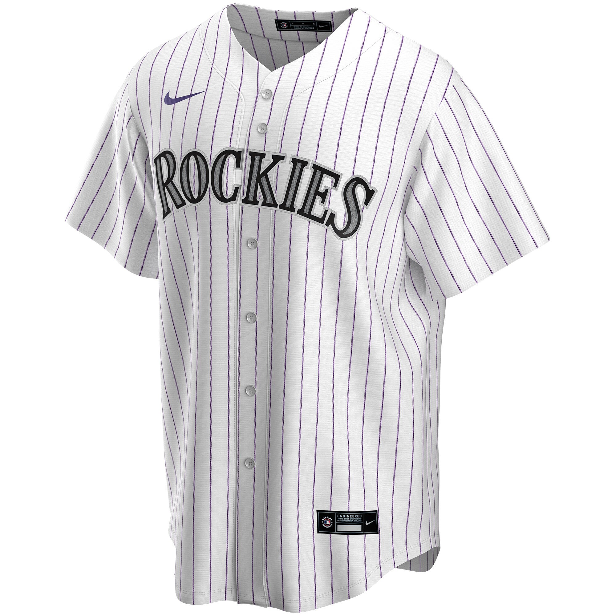 Colorado Rockies Nike Home Replica Custom Jersey - White - vstockx