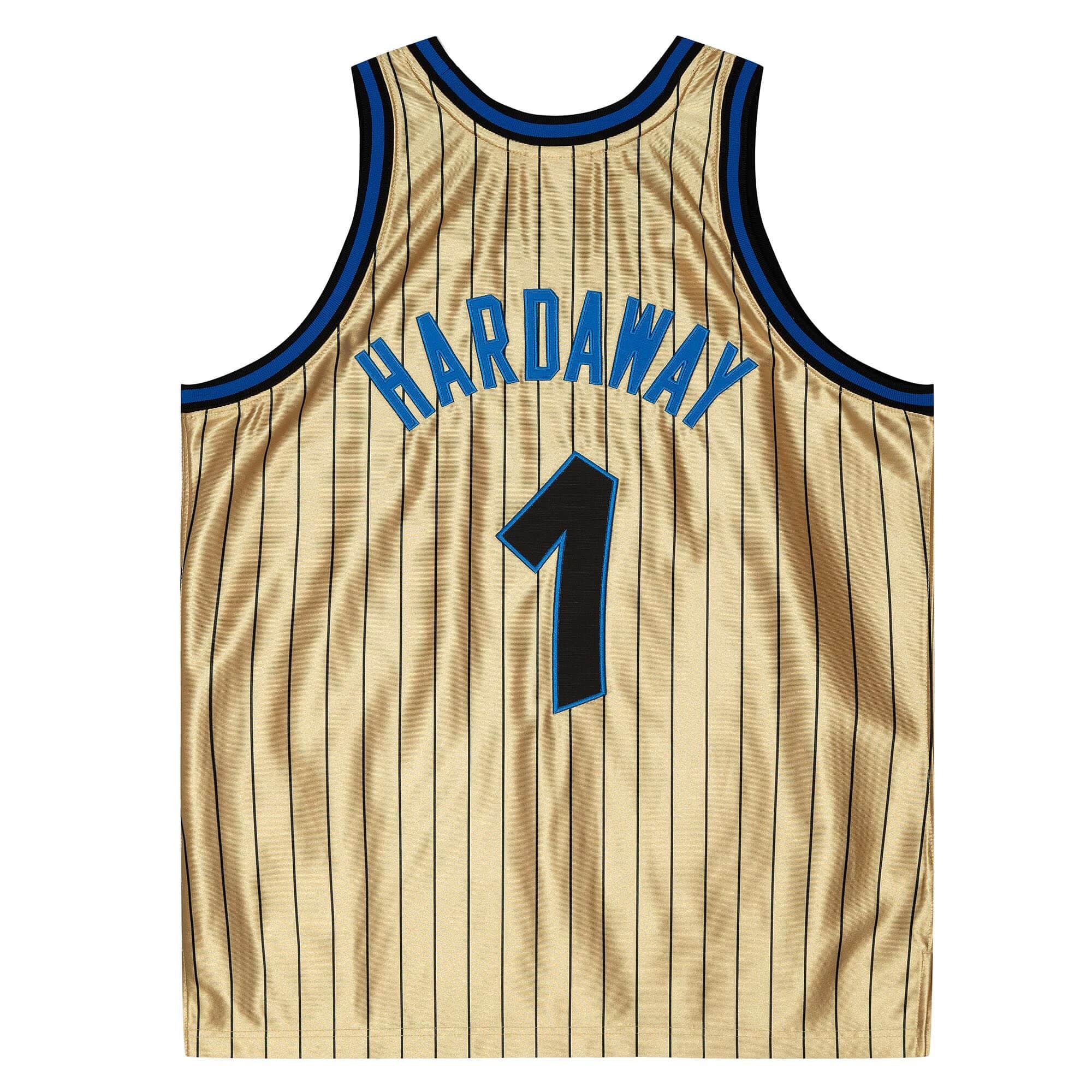 75th Anniversary Gold Swingman Penny Hardaway Orlando Magic 1993-94 Jersey - vstockx
