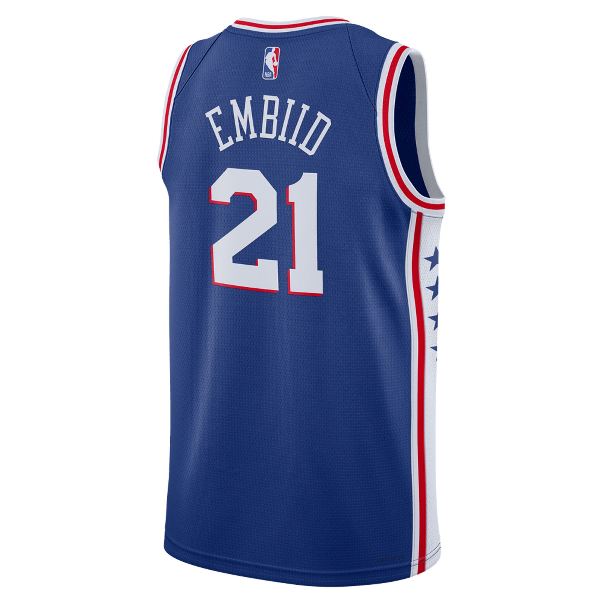Joel Embiid Philadelphia 76ers Nike Unisex Swingman Jersey - Association Edition - Royal - vstockx