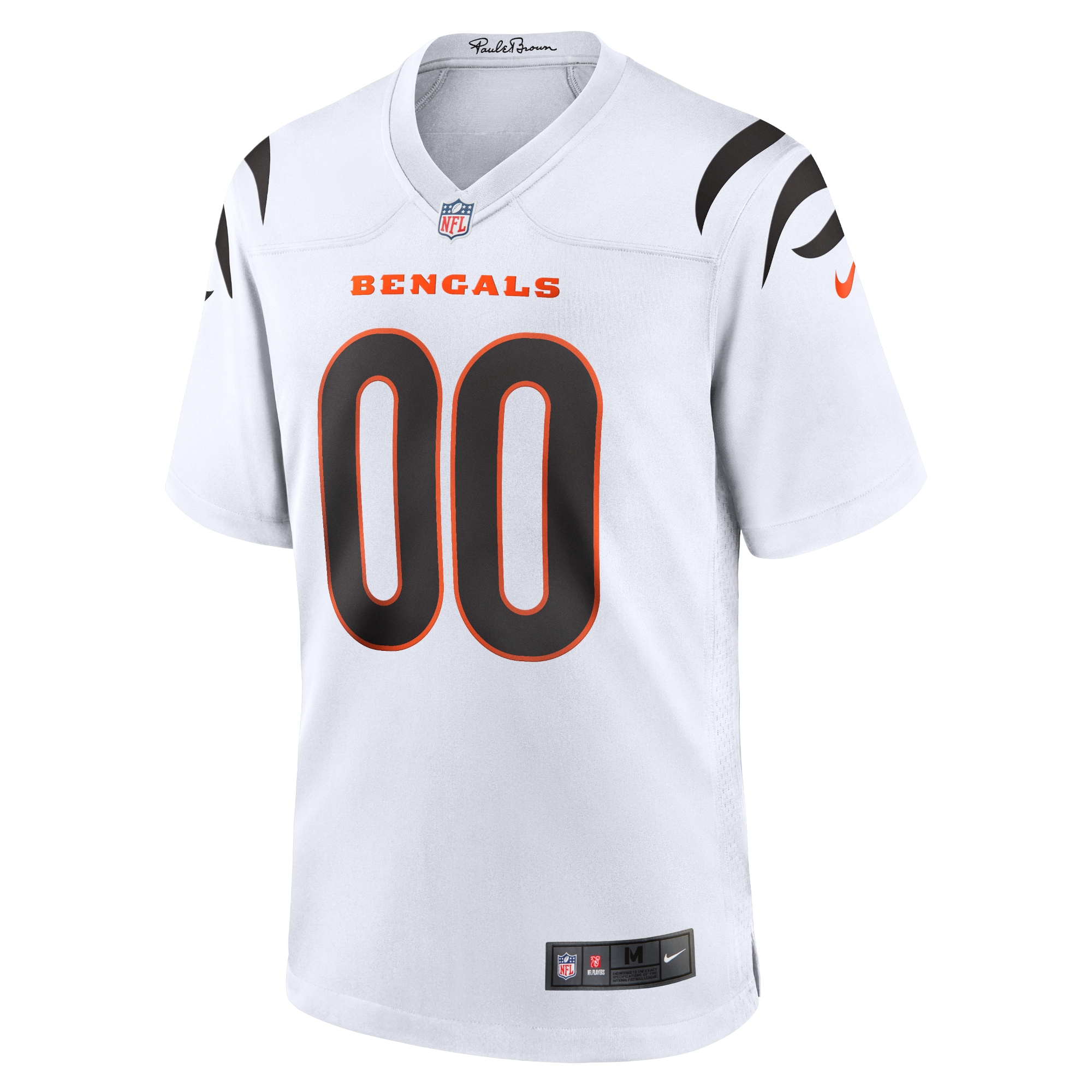 Cincinnati Bengals Nike Game Custom Jersey - White - vstockx