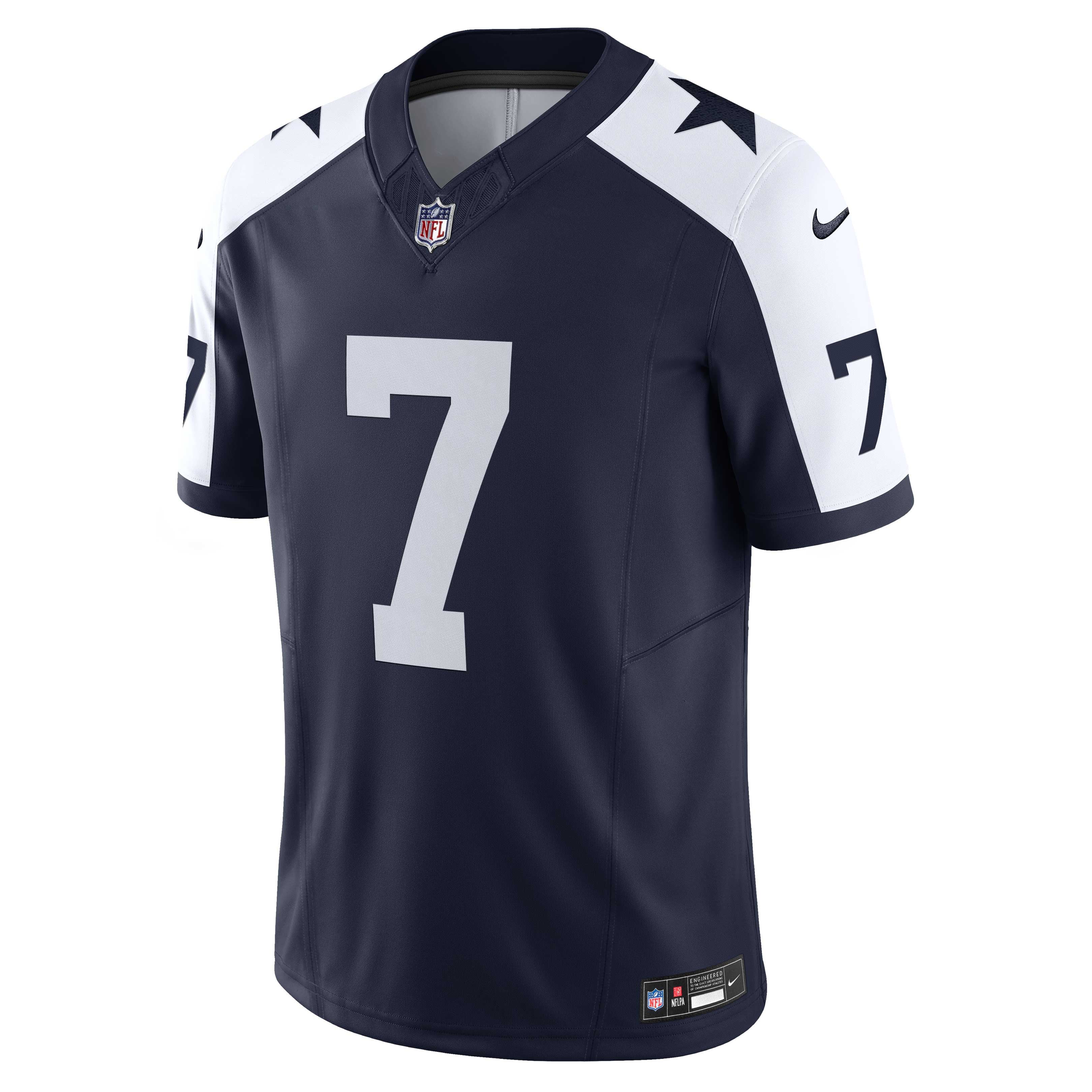 Men's Nike Trevon Diggs Navy Dallas Cowboys Vapor F.U.S.E. Limited Jersey - vstockx