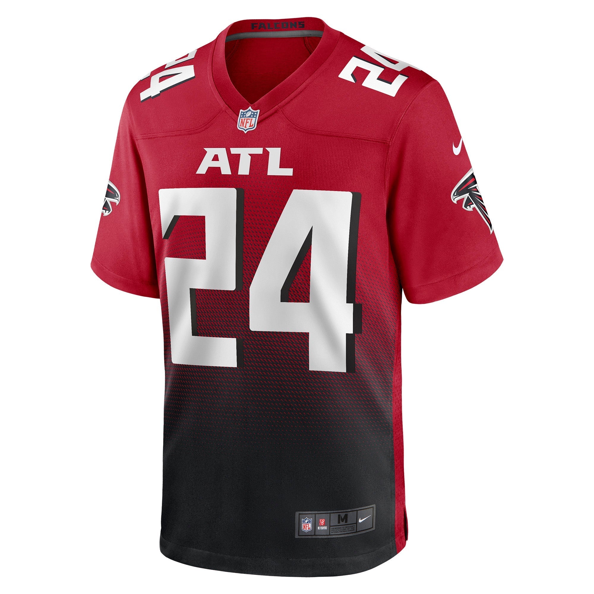 Men's Nike A.J. Terrell Jr. Red Atlanta Falcons Game Jersey - vstockx