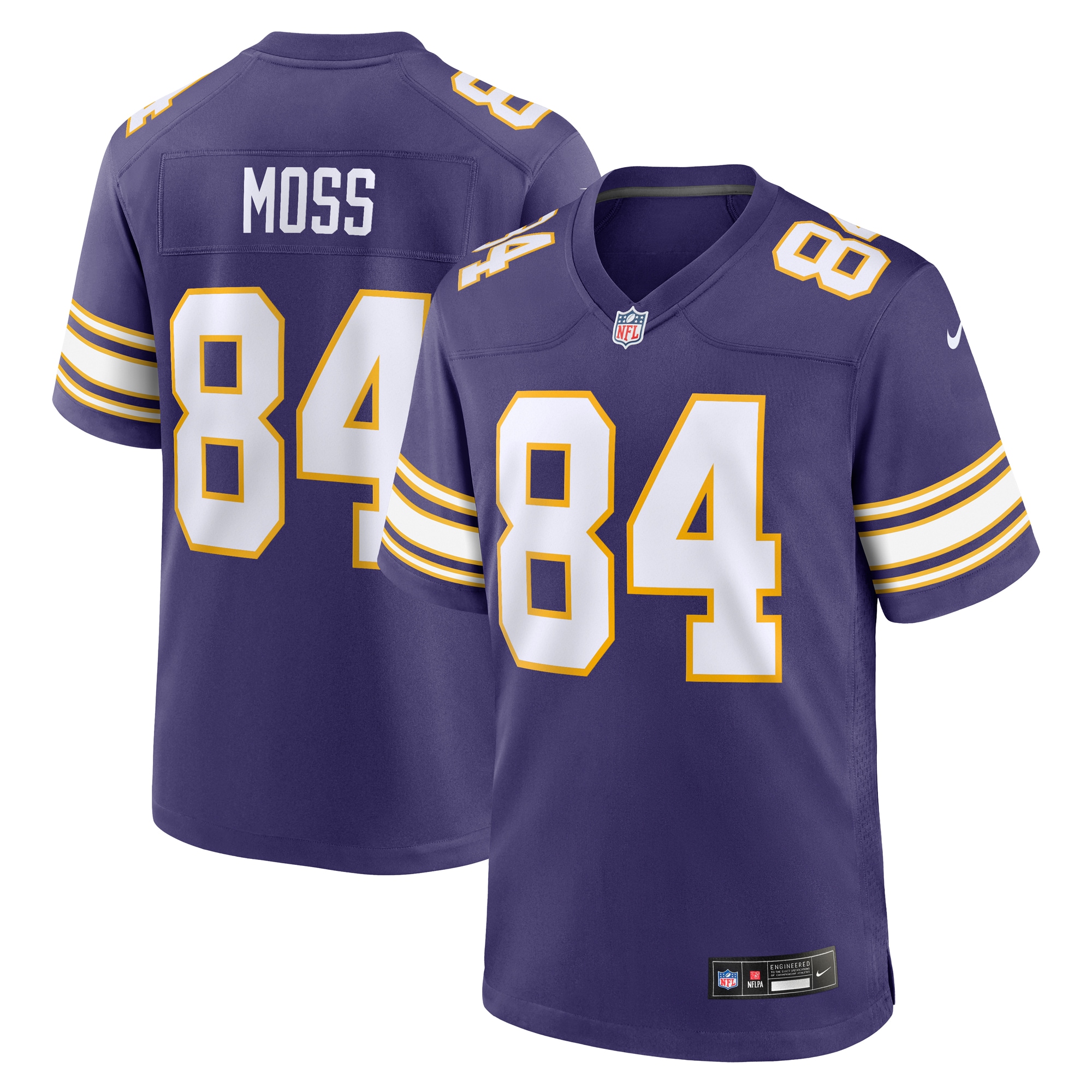 Randy Moss Minnesota Vikings Nike Classic Retired Player Game Jersey - Purple - vstockx