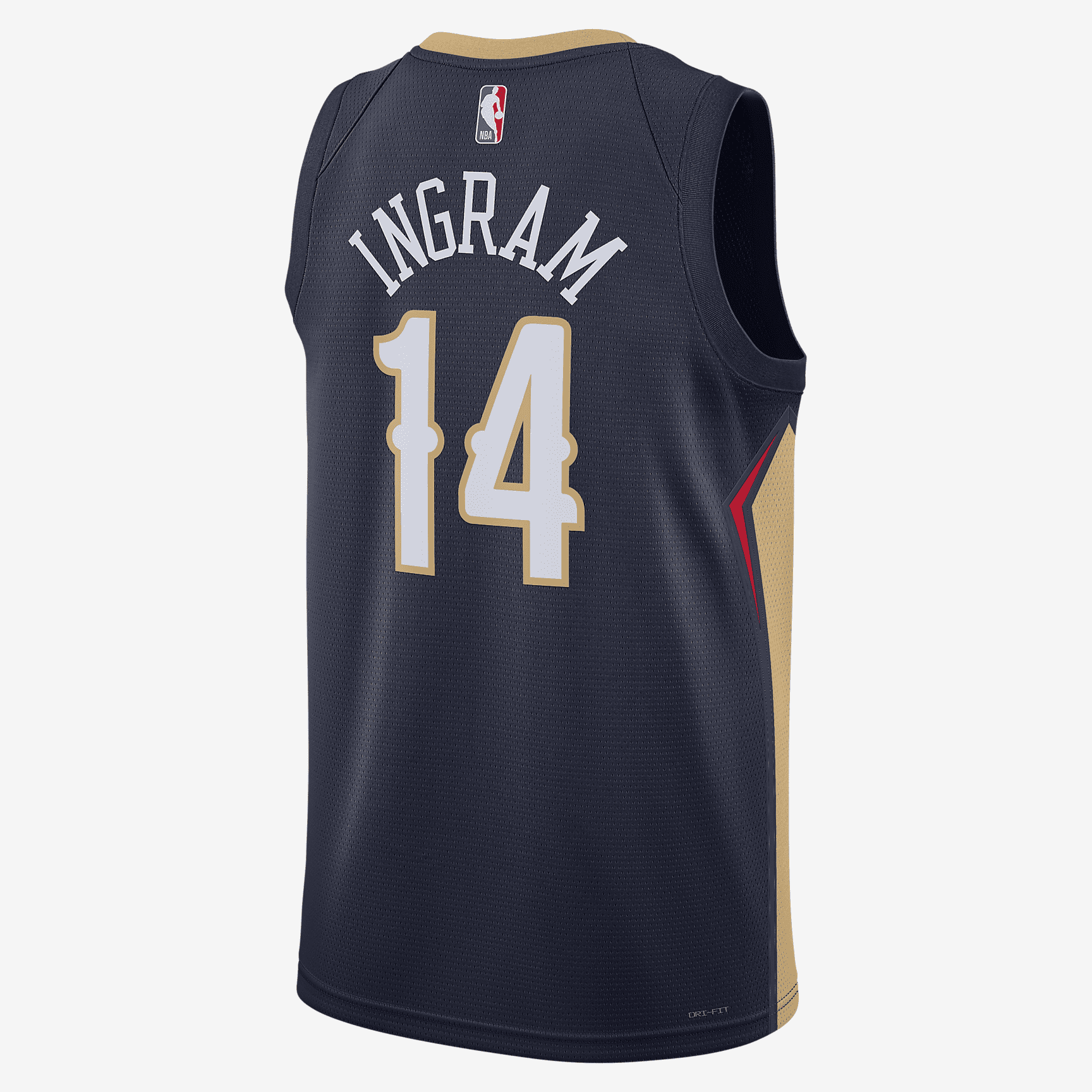 New Orleans Pelicans Icon Edition 2022/23 Nike Dri-FIT NBA Swingman Jersey - College Navy - vstockx