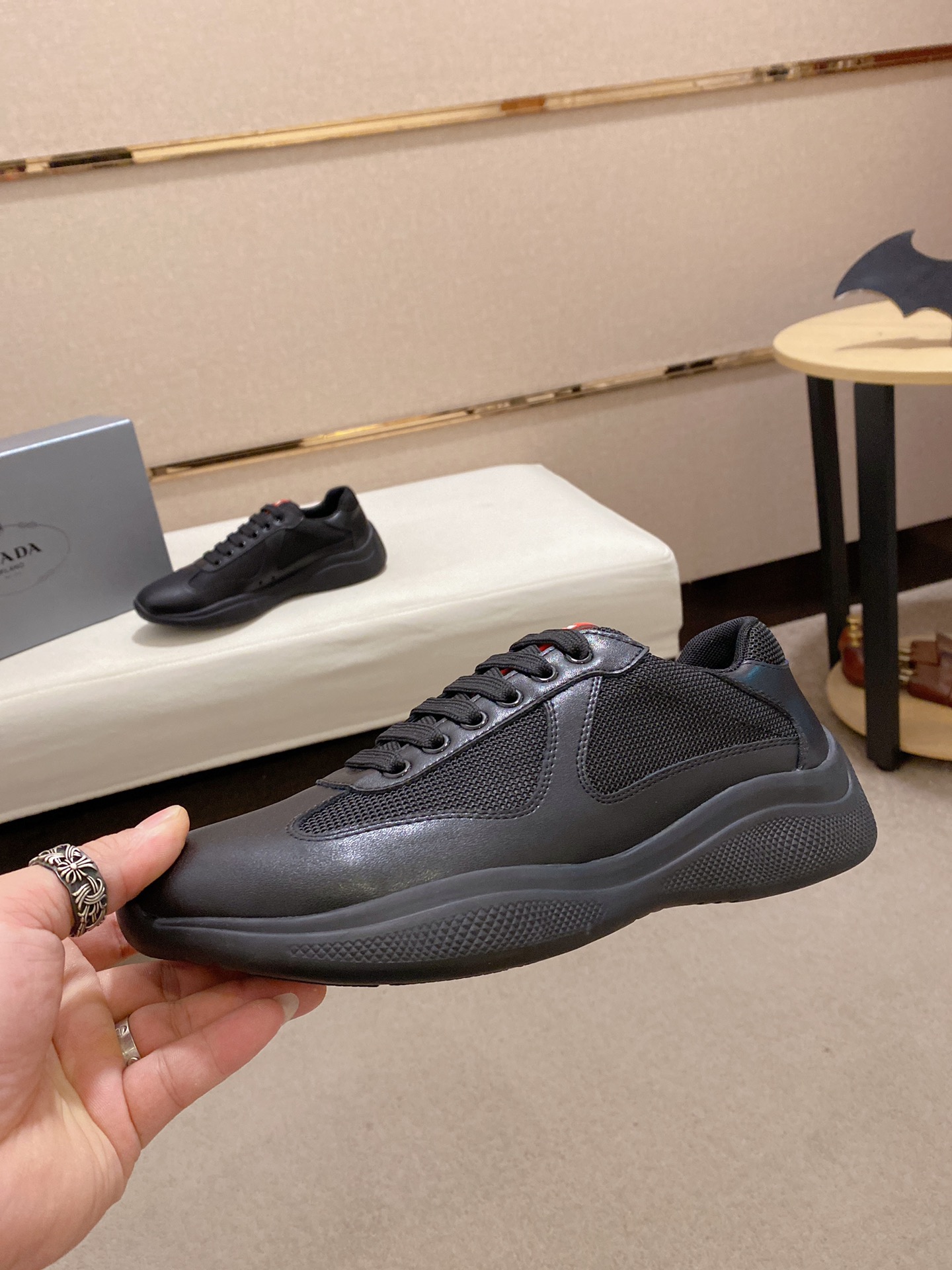 Prada America's Cup sneaker 17 - vstockx