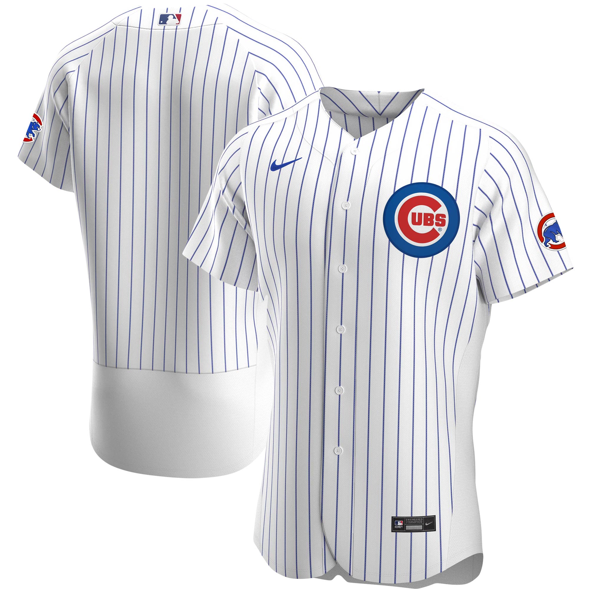 Chicago Cubs Nike Men's Home Pinstripe Authentic Jersey - vstockx