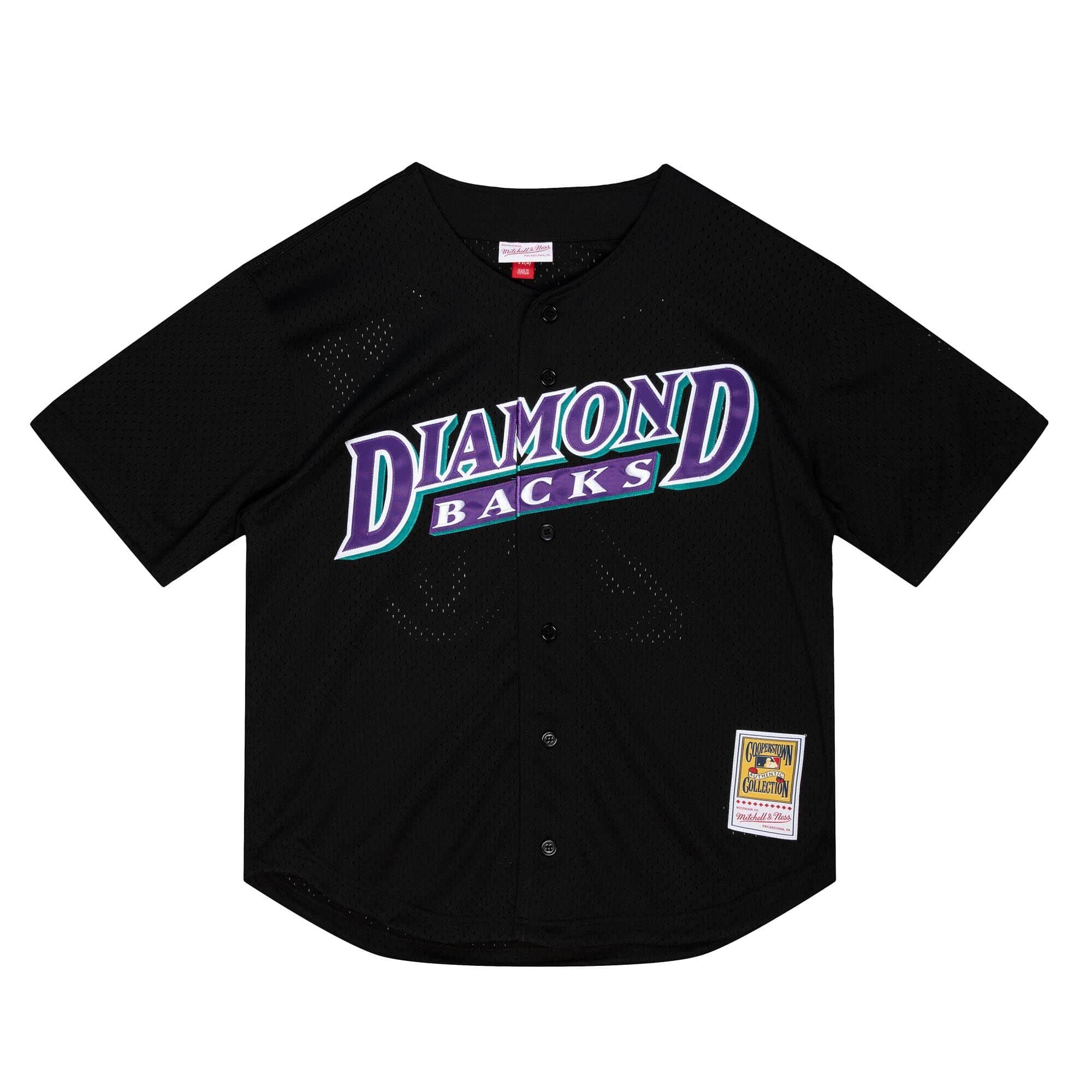 Authentic Luis Gonzalez Arizona Diamondbacks 1999 Button Front Jersey - vstockx