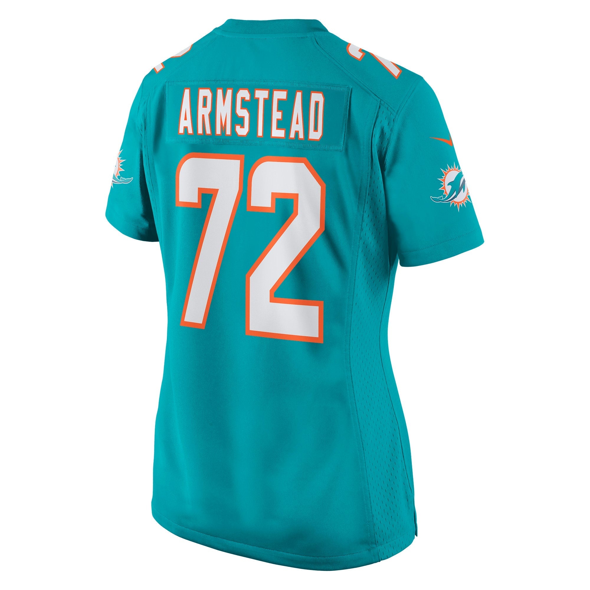 Women's Nike Terron Armstead Aqua Miami Dolphins Game Jersey - vstockx