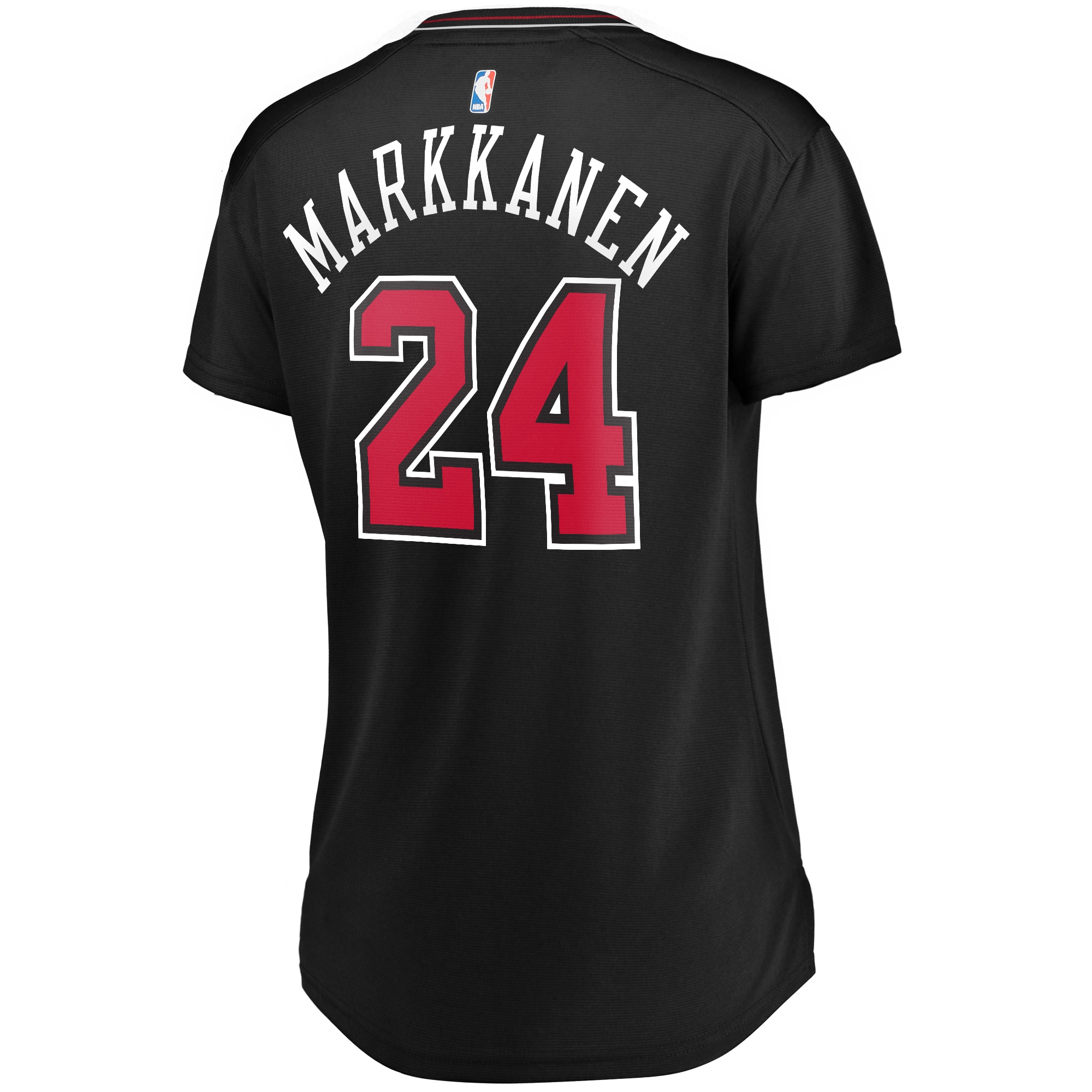 Lauri Markkanen Chicago Bulls Fanatics Branded Women's Fast Break Player Jersey - Statement Edition - Black - vstockx